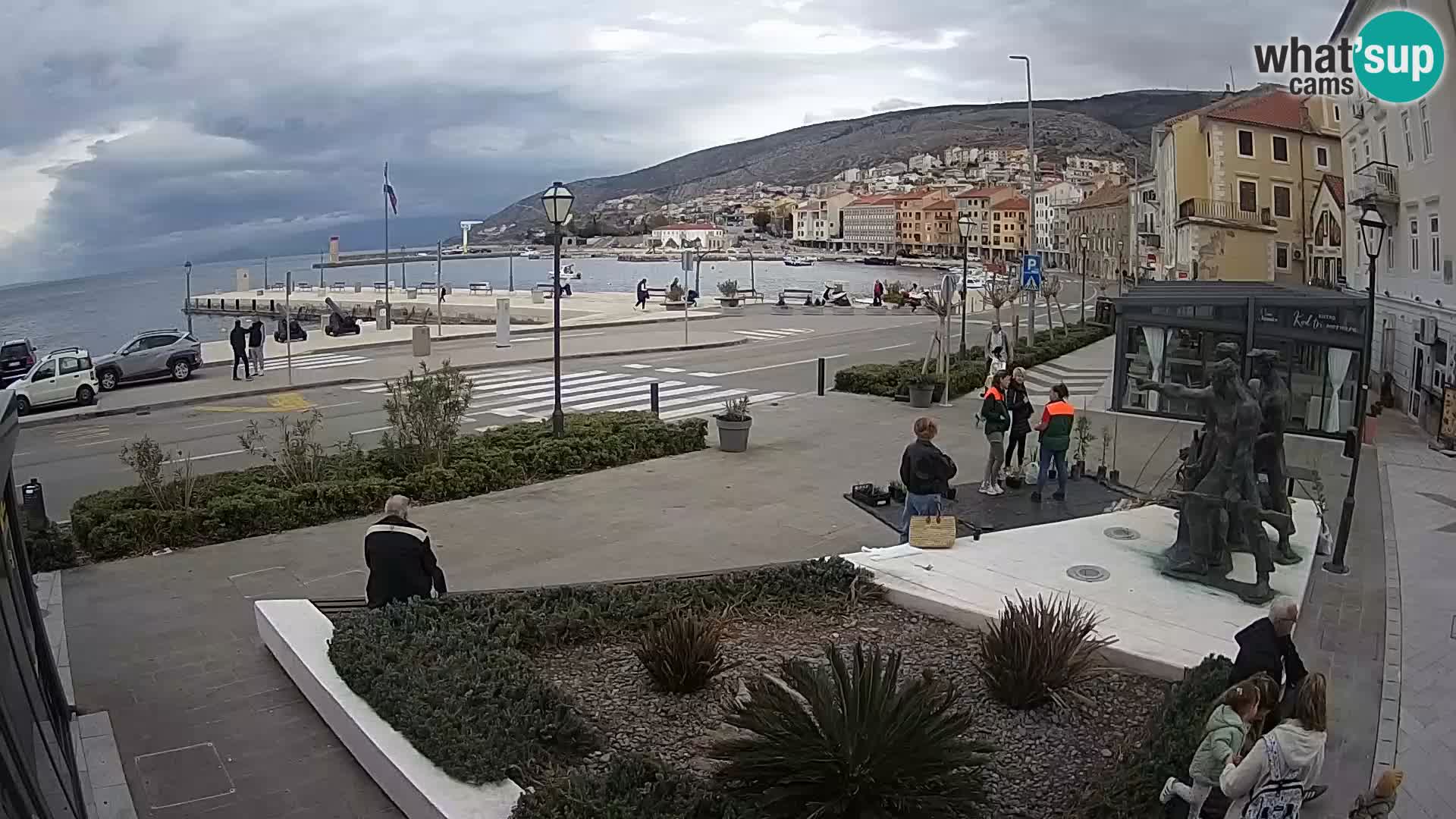 Webcam en direct Senj Riva – front de mer