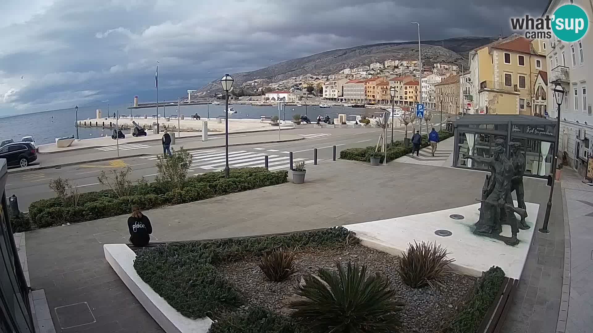 Webcam en direct Senj Riva – front de mer