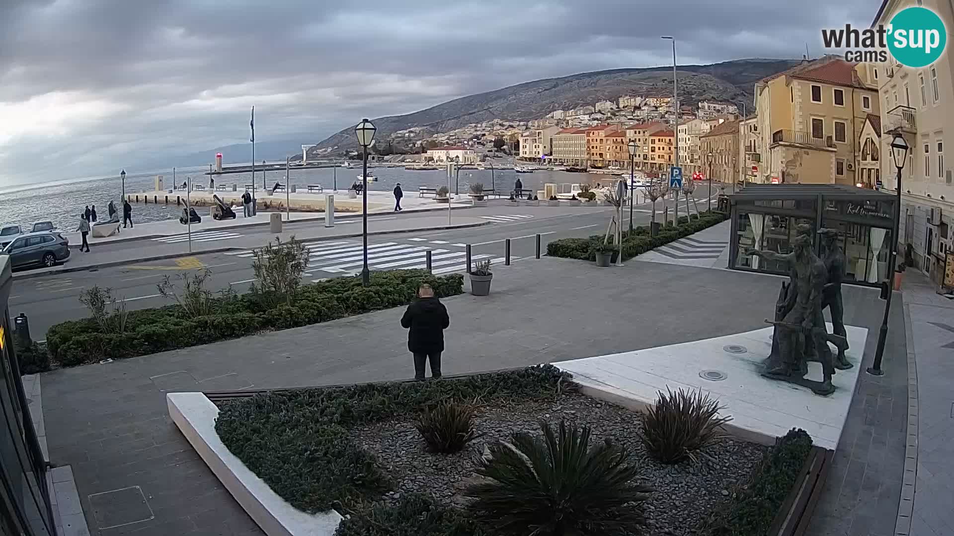 Webcam en direct Senj Riva – front de mer