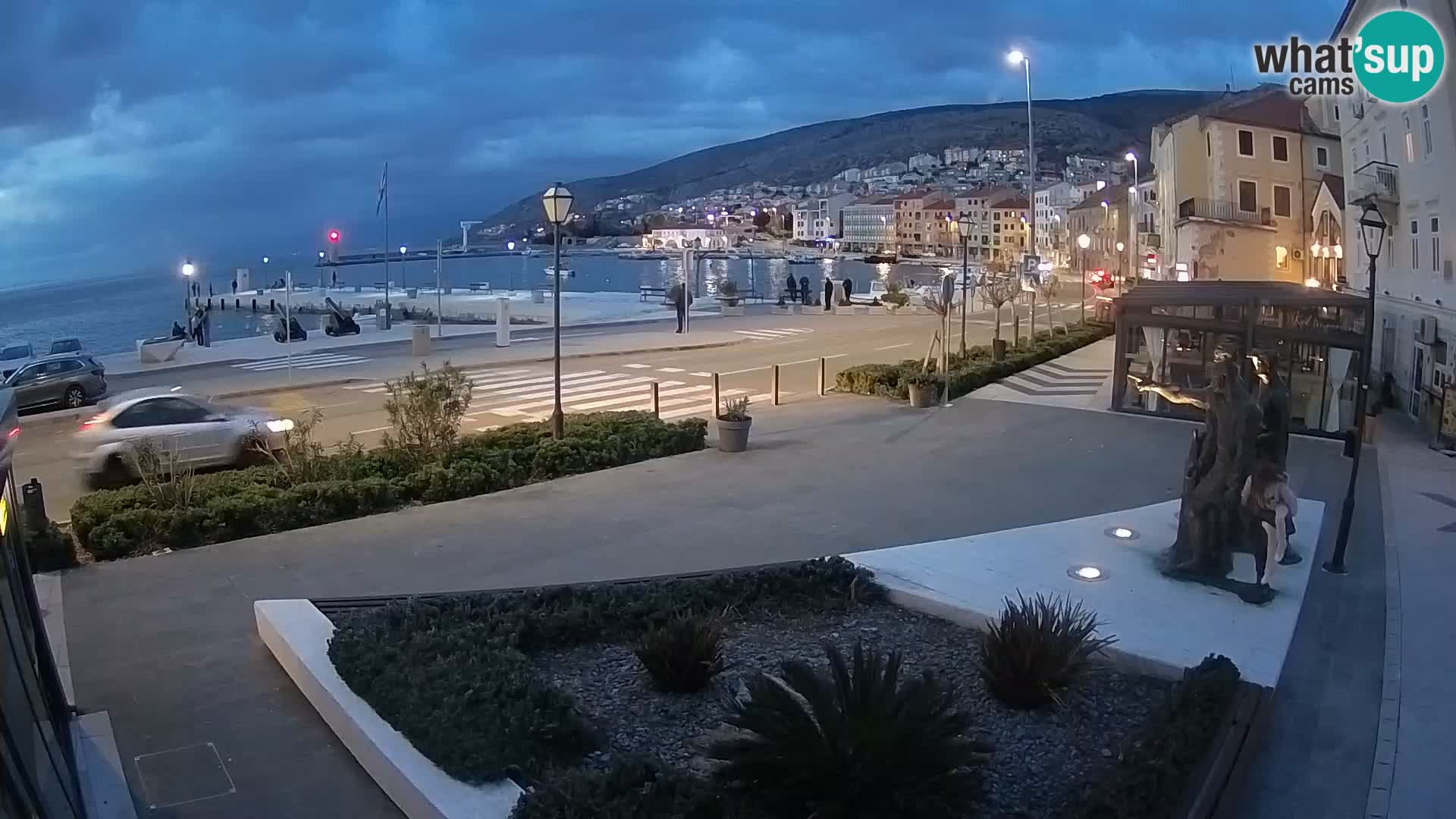 Webcam en vivo Senj riva – paseo marítimo