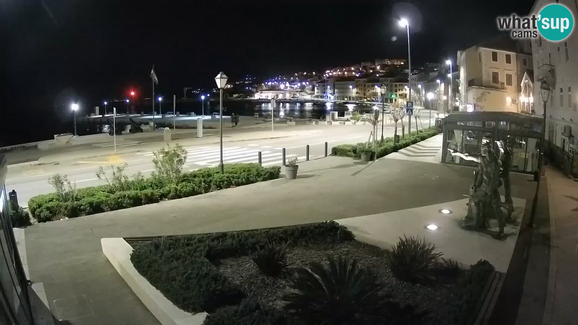 Live-Webcam Senj Riva – direkt am Meer – Kroatien