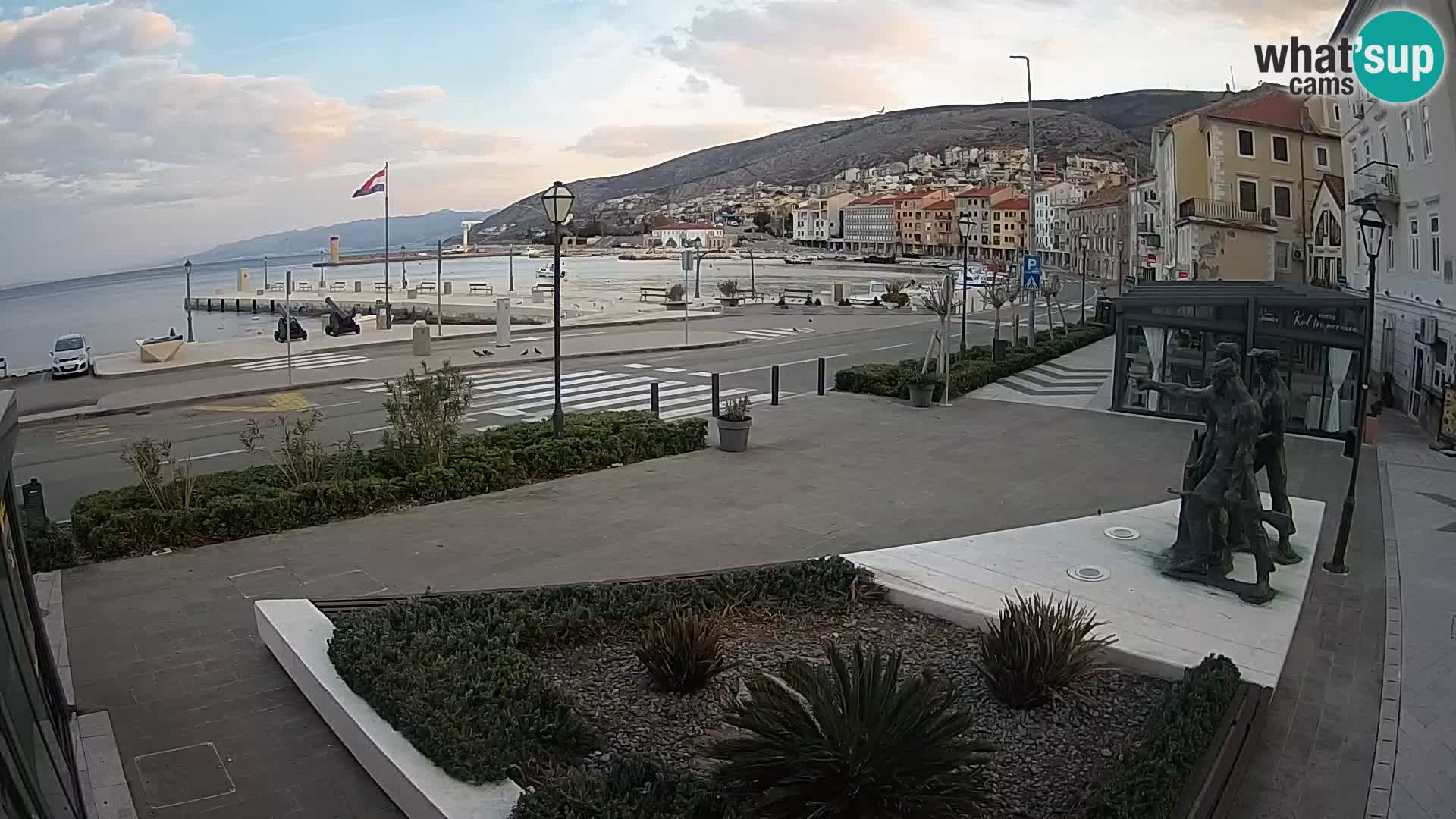 Spletna kamera v živo Senj riva – Hrvaška