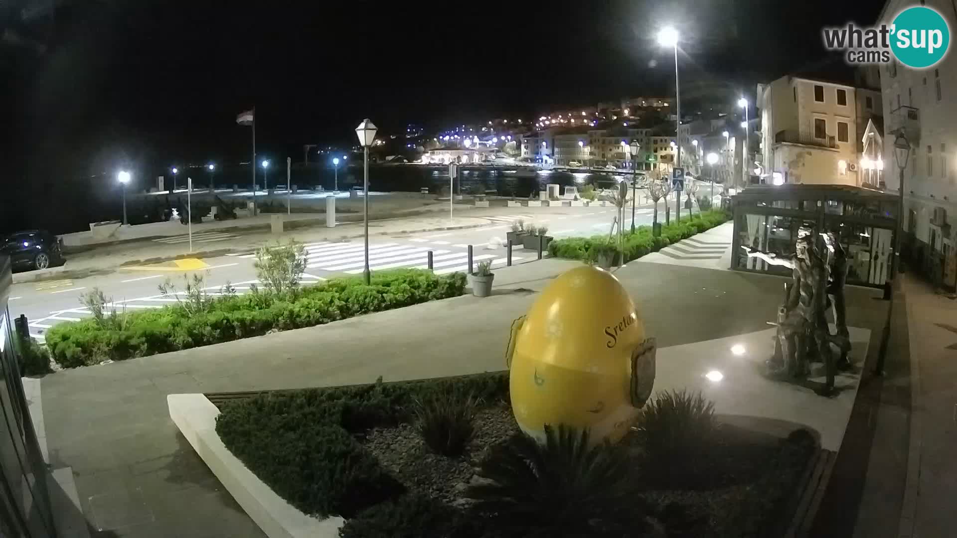 Webcam en vivo Senj riva – paseo marítimo