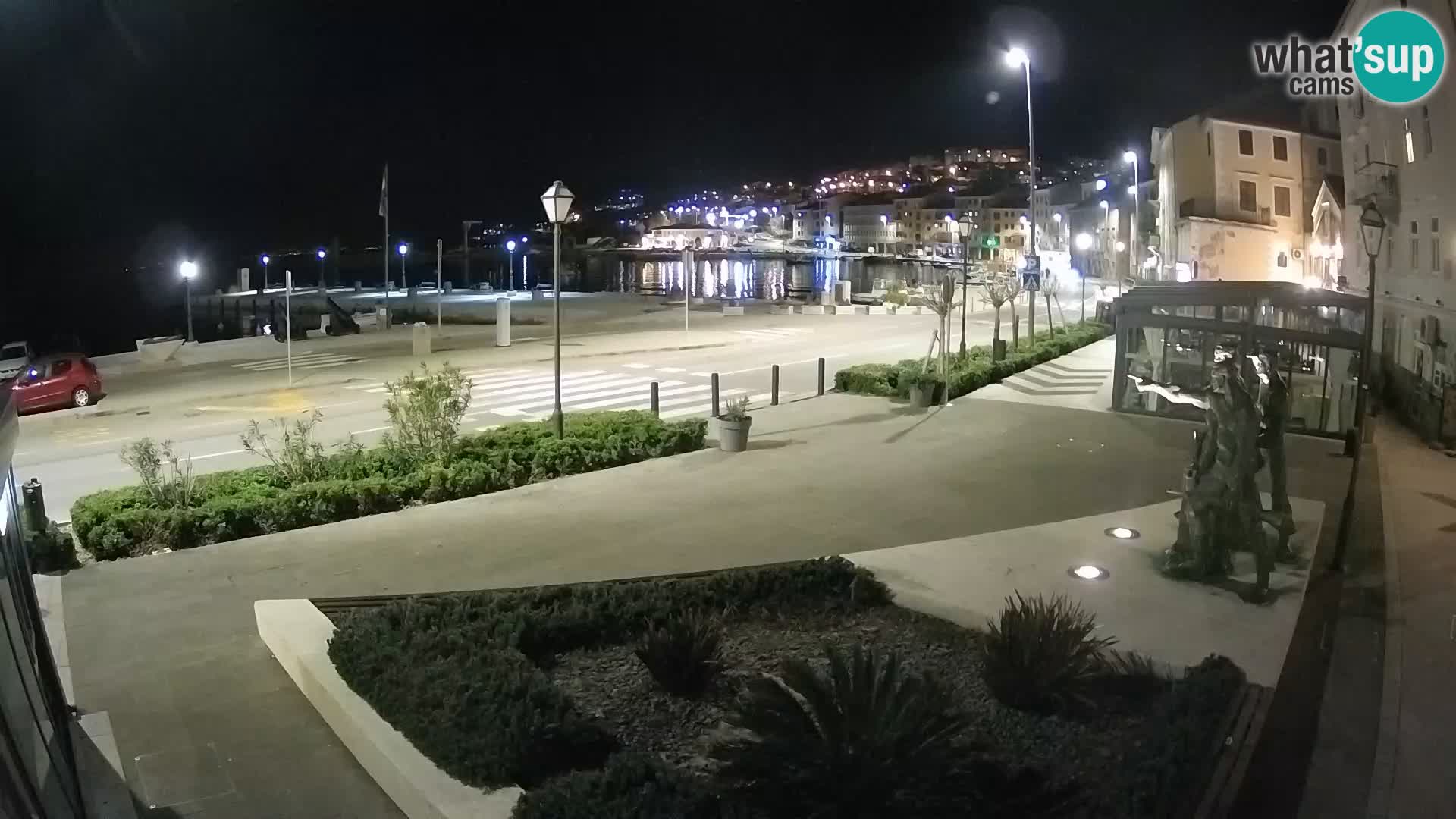 Live webcam Senj riva – seafront – Croatia