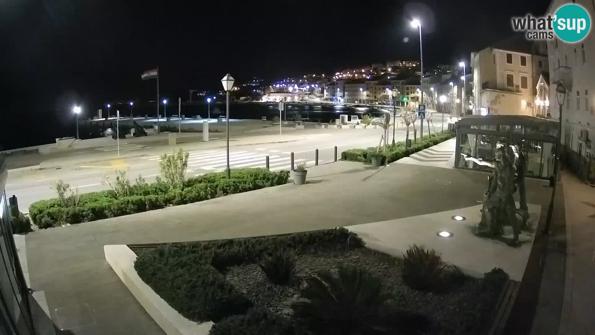 Live webcam Senj riva – seafront – Croatia