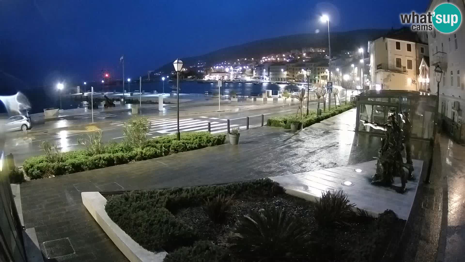 Live webcam Senj riva – fronte mare