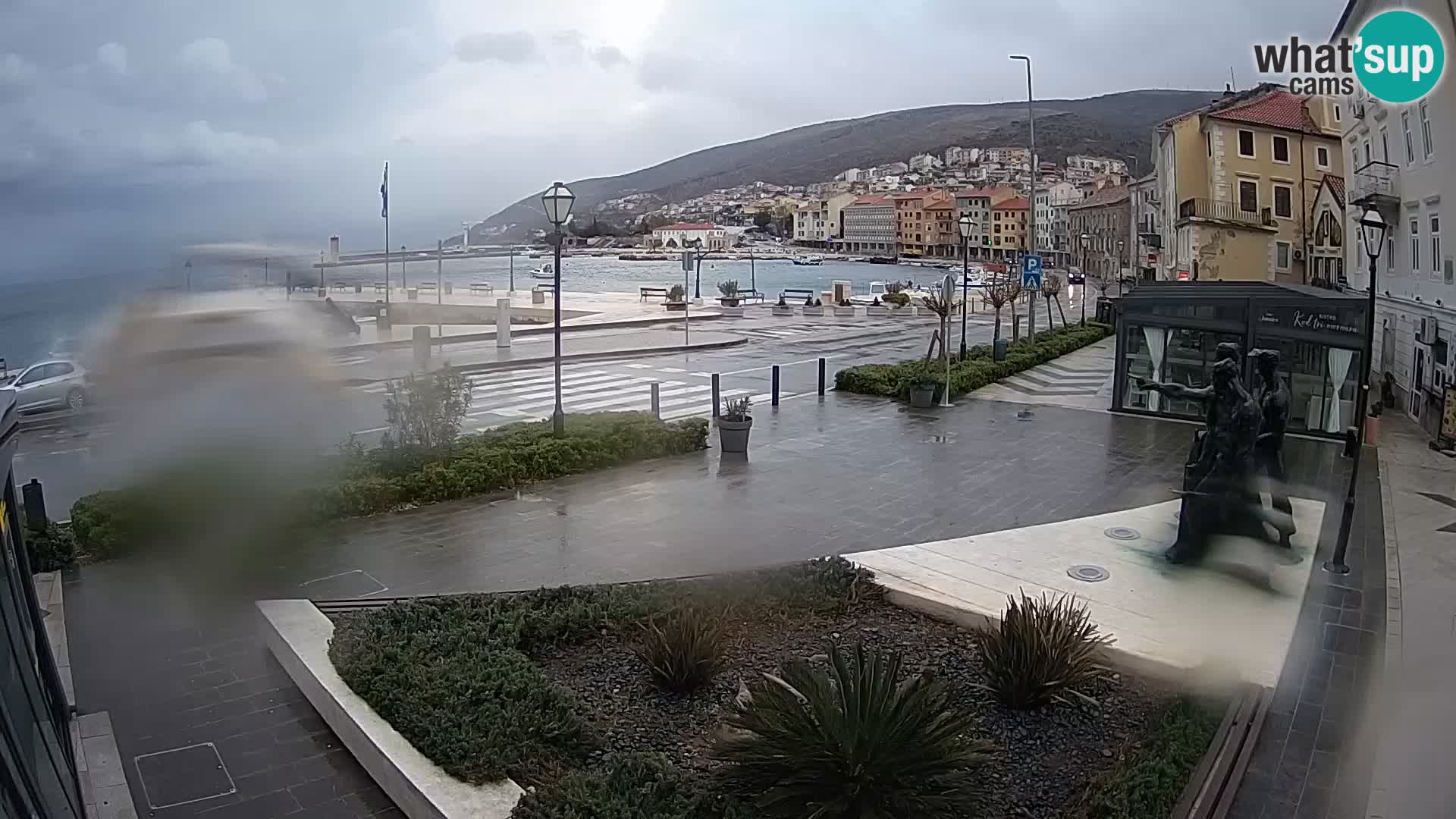 Spletna kamera v živo Senj riva – Hrvaška