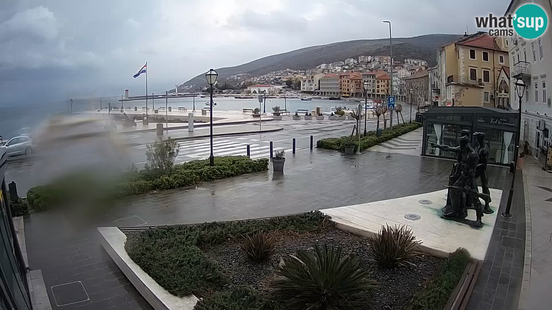 Webcam en vivo Senj riva – paseo marítimo