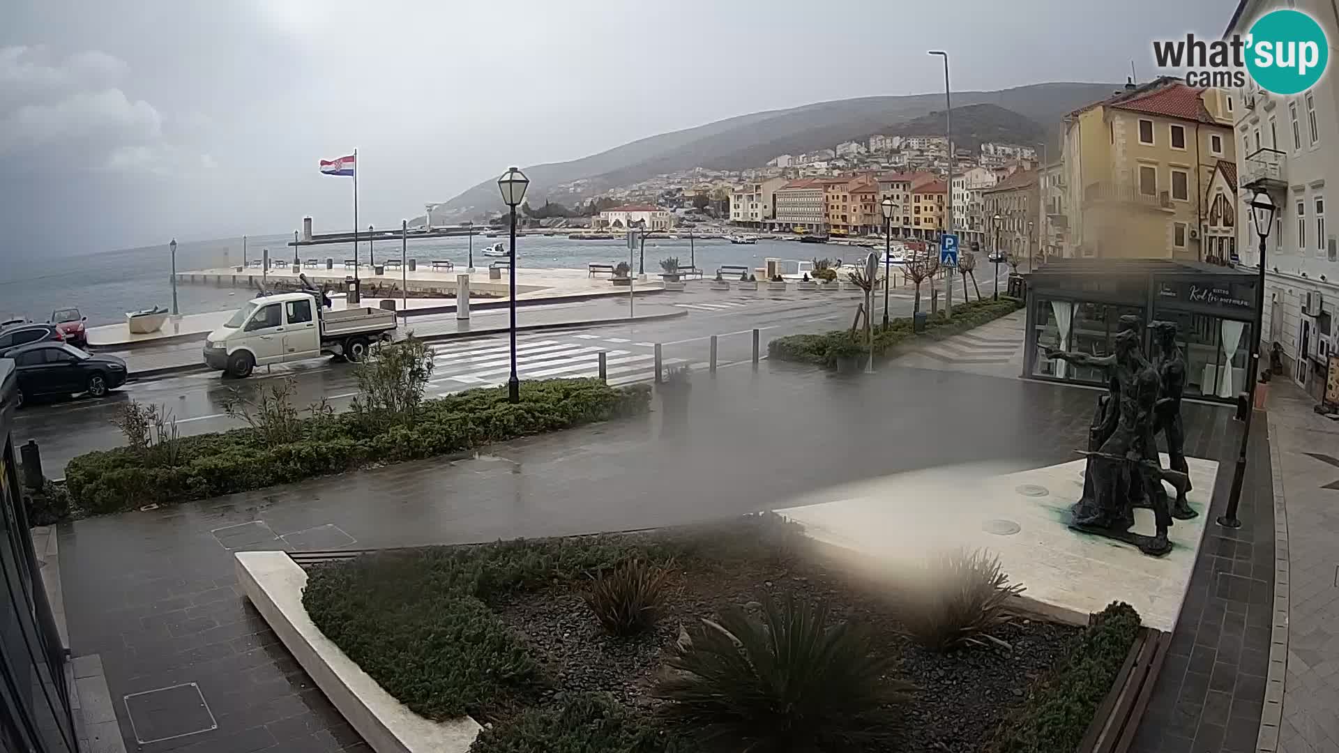 Spletna kamera v živo Senj riva – Hrvaška