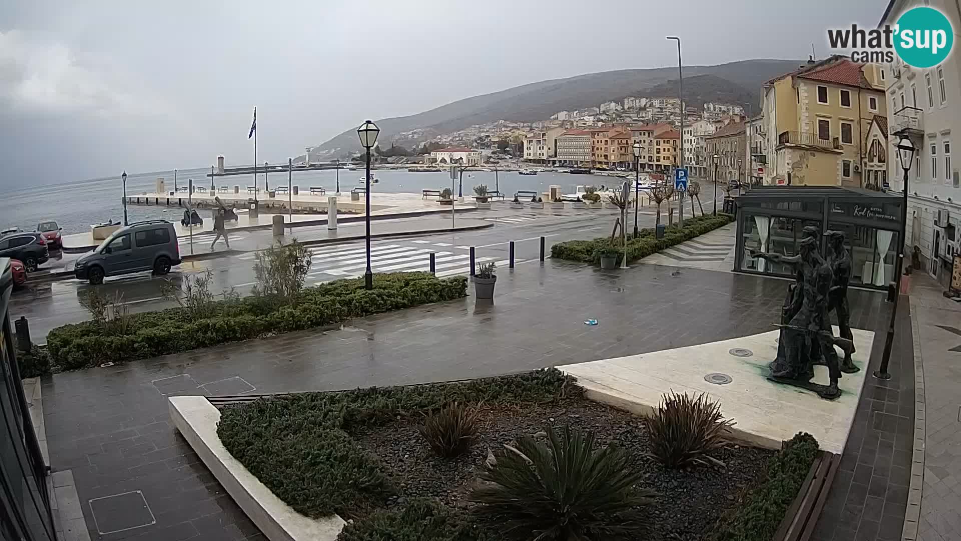 Live webcam Senj riva – fronte mare