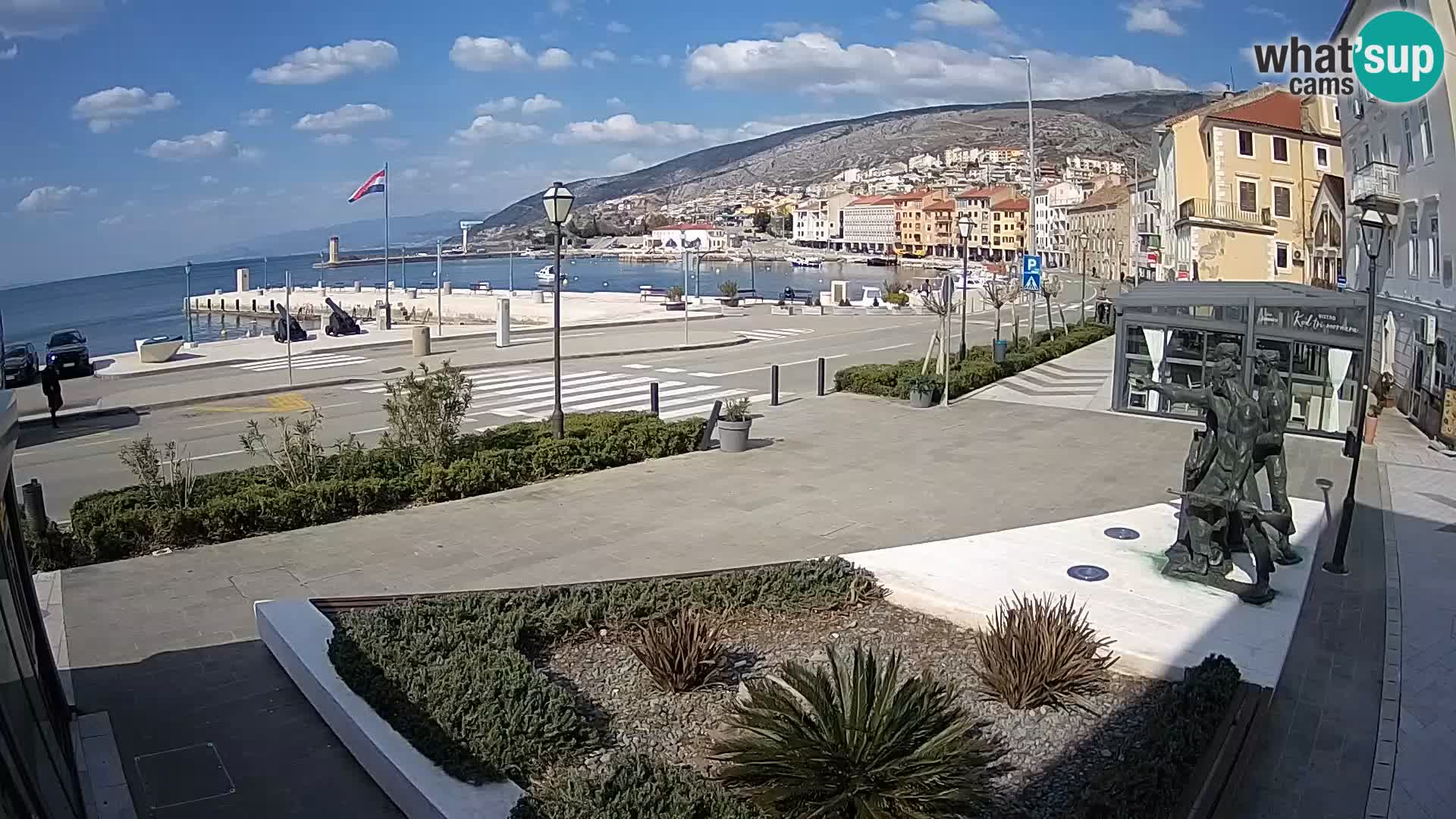Webcam en direct Senj Riva – front de mer