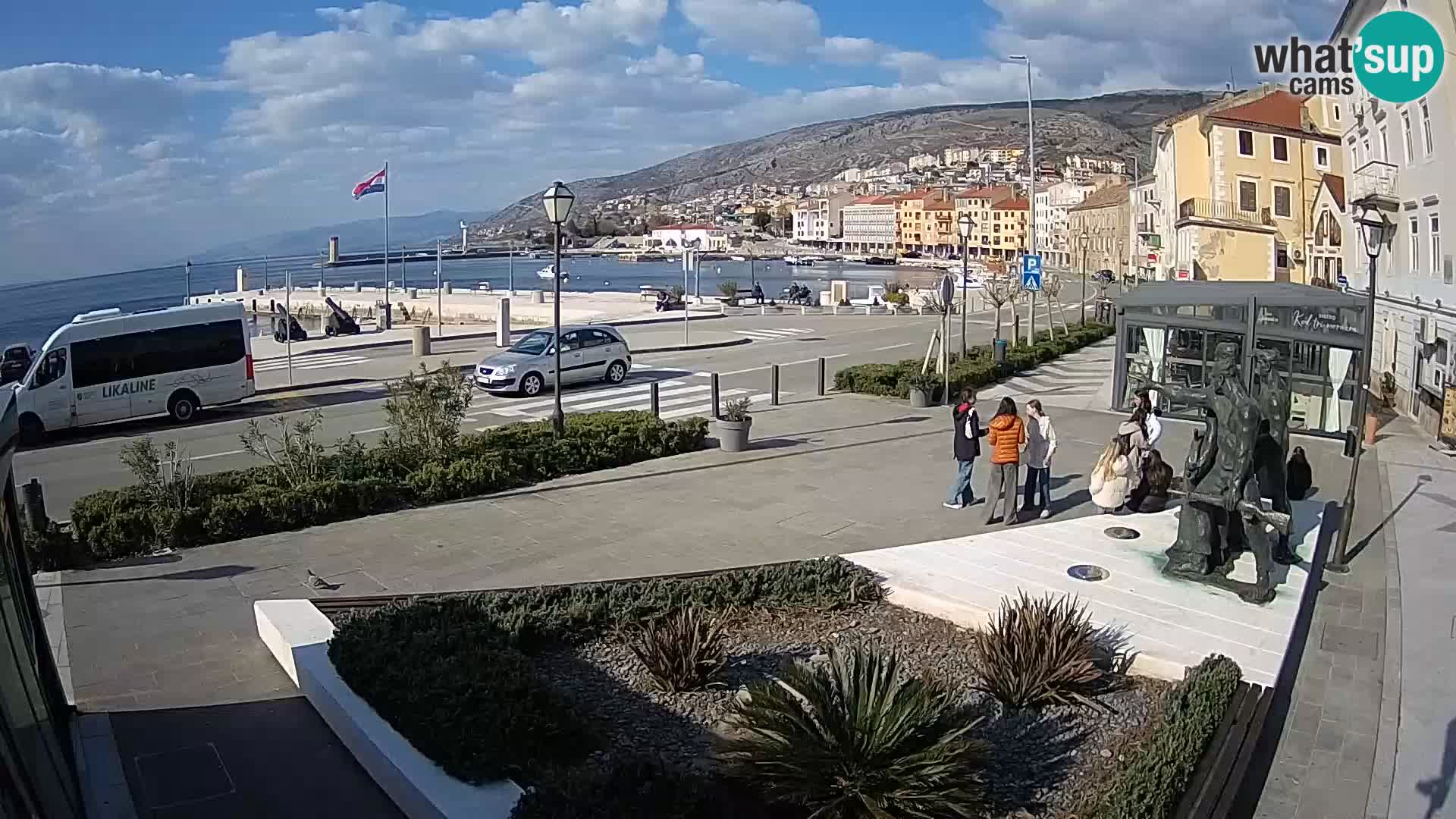 Webcam en direct Senj Riva – front de mer