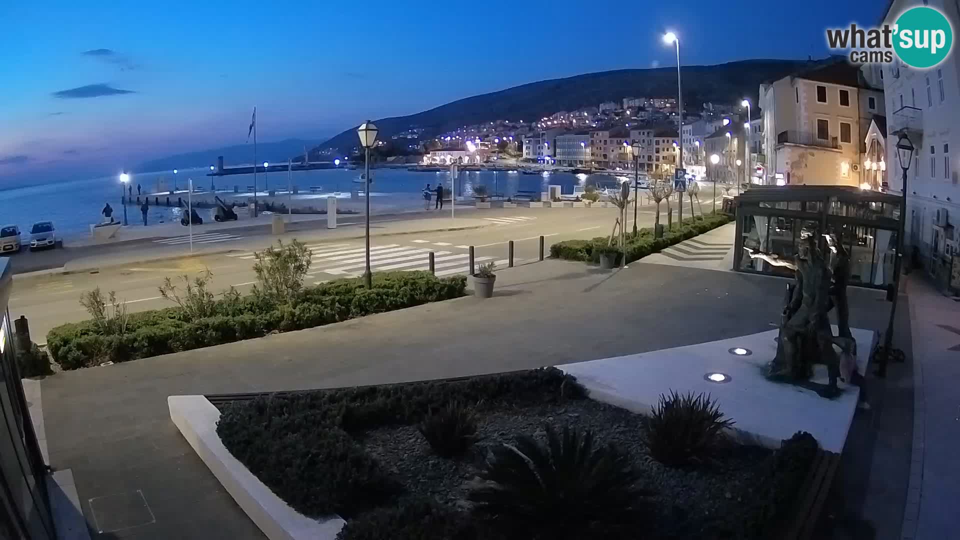 Webcam en vivo Senj riva – paseo marítimo