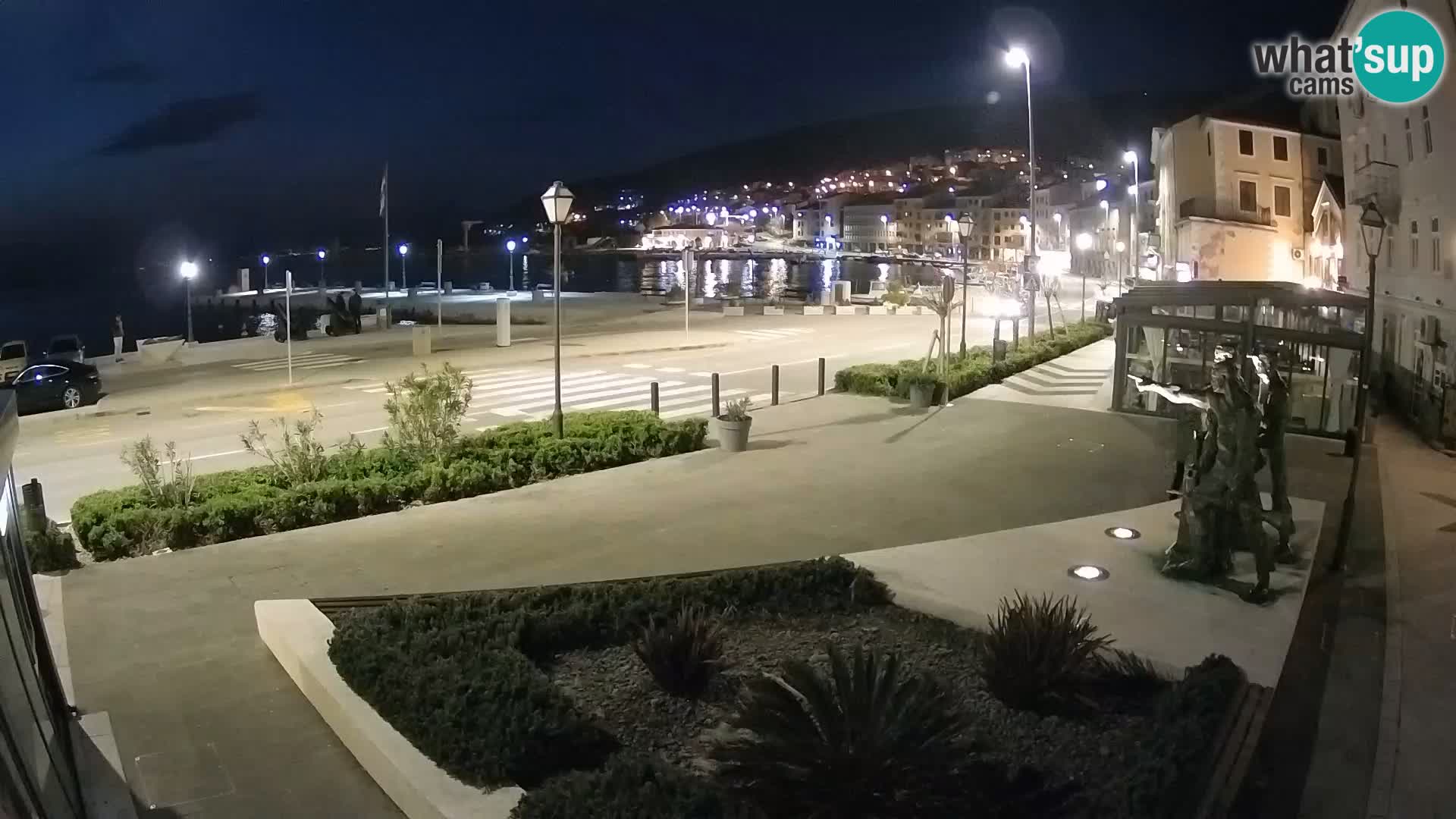 Webcam en vivo Senj riva – paseo marítimo