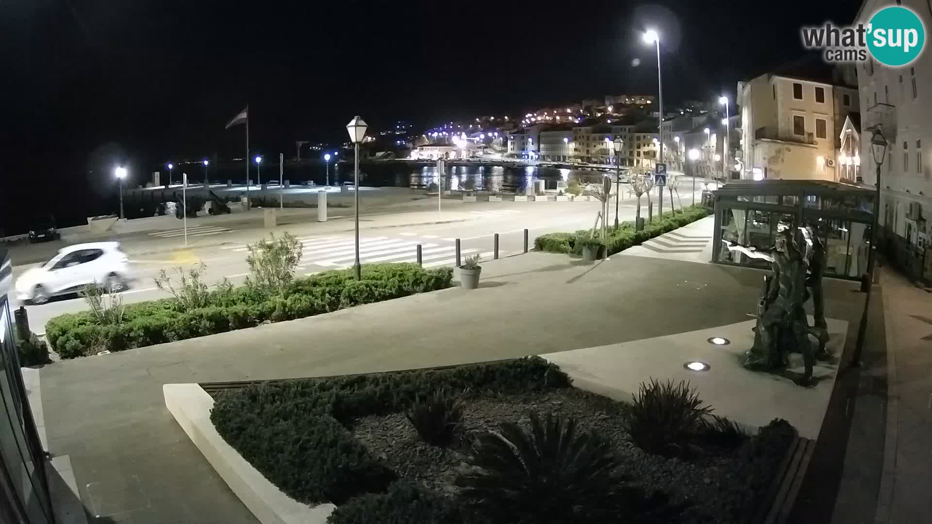 Live webcam Senj riva – fronte mare