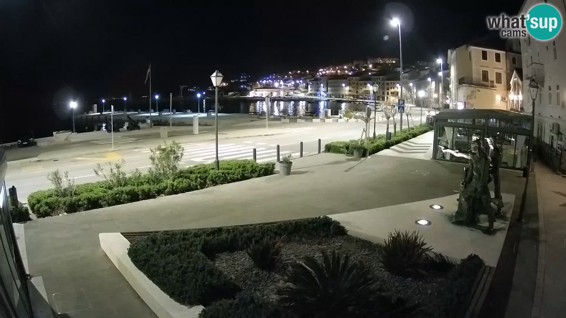 Webcam en vivo Senj riva – paseo marítimo