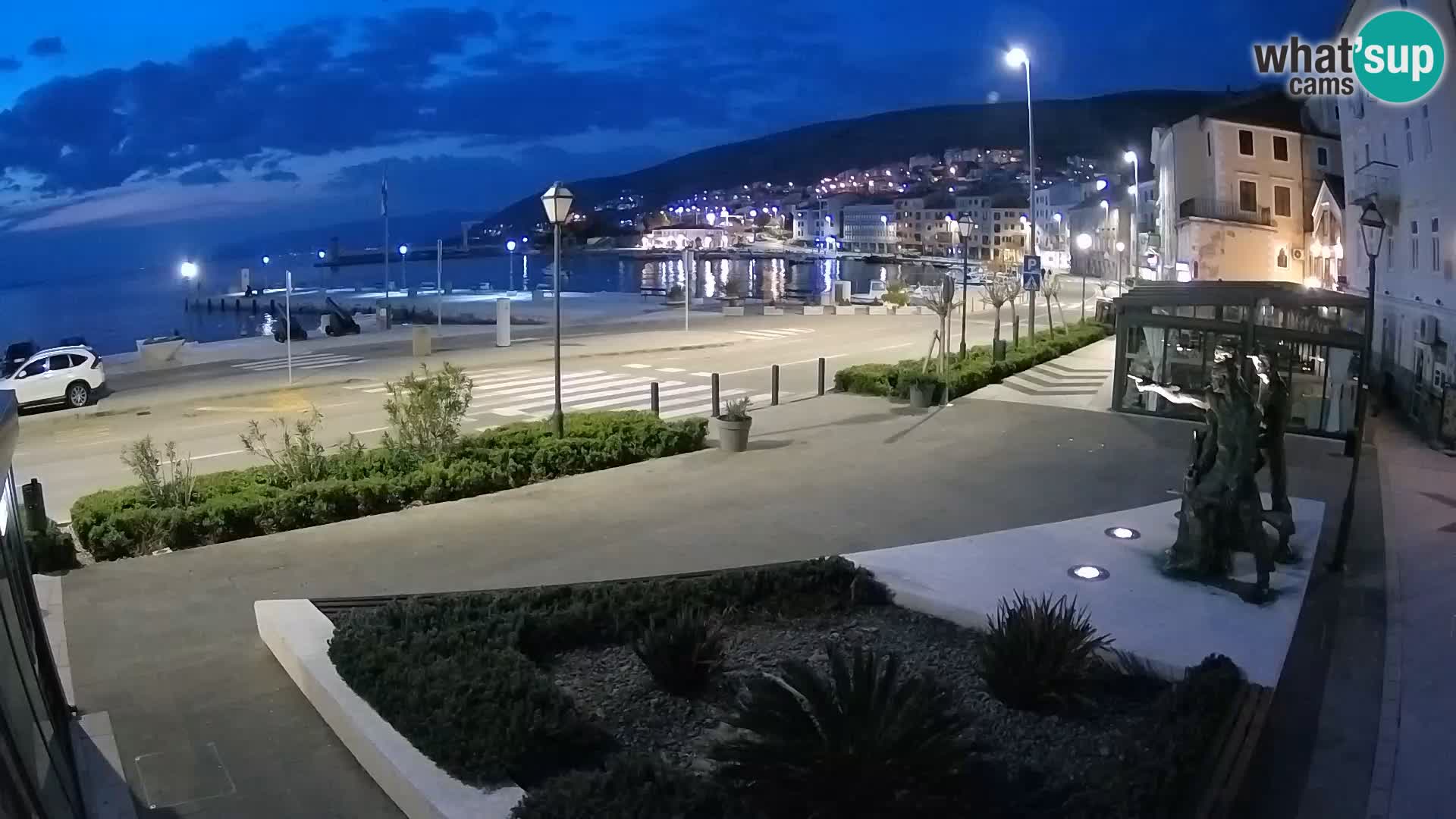 Webcam en vivo Senj riva – paseo marítimo