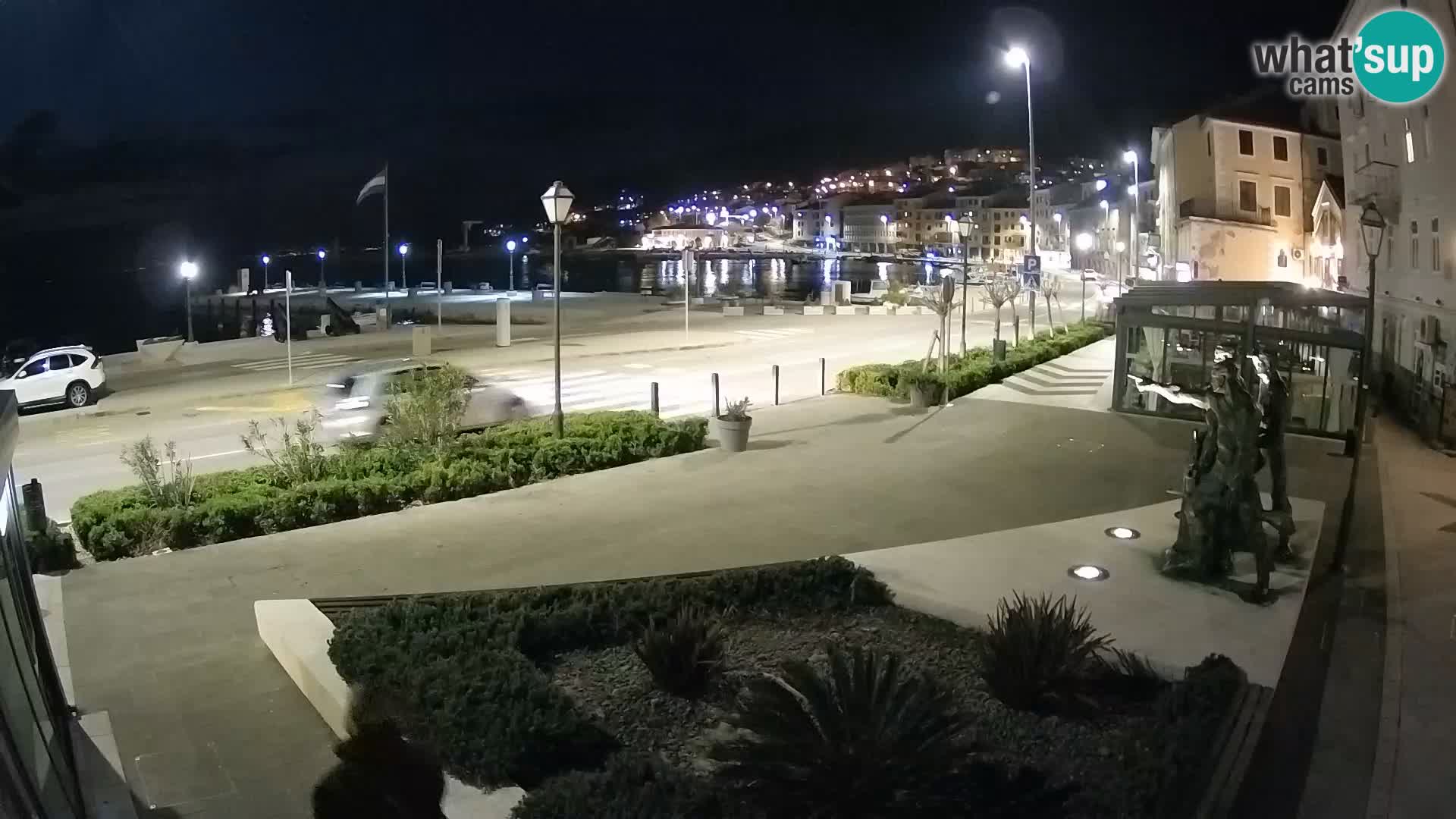 Spletna kamera v živo Senj riva – Hrvaška