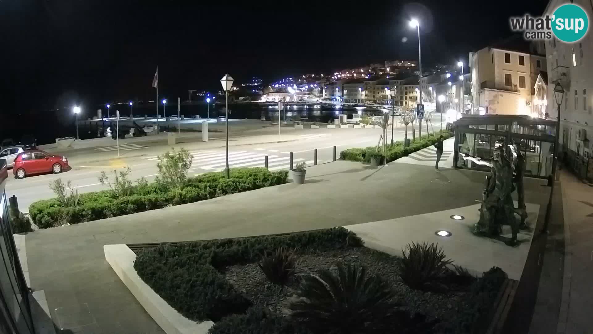 Live-Webcam Senj Riva – direkt am Meer – Kroatien