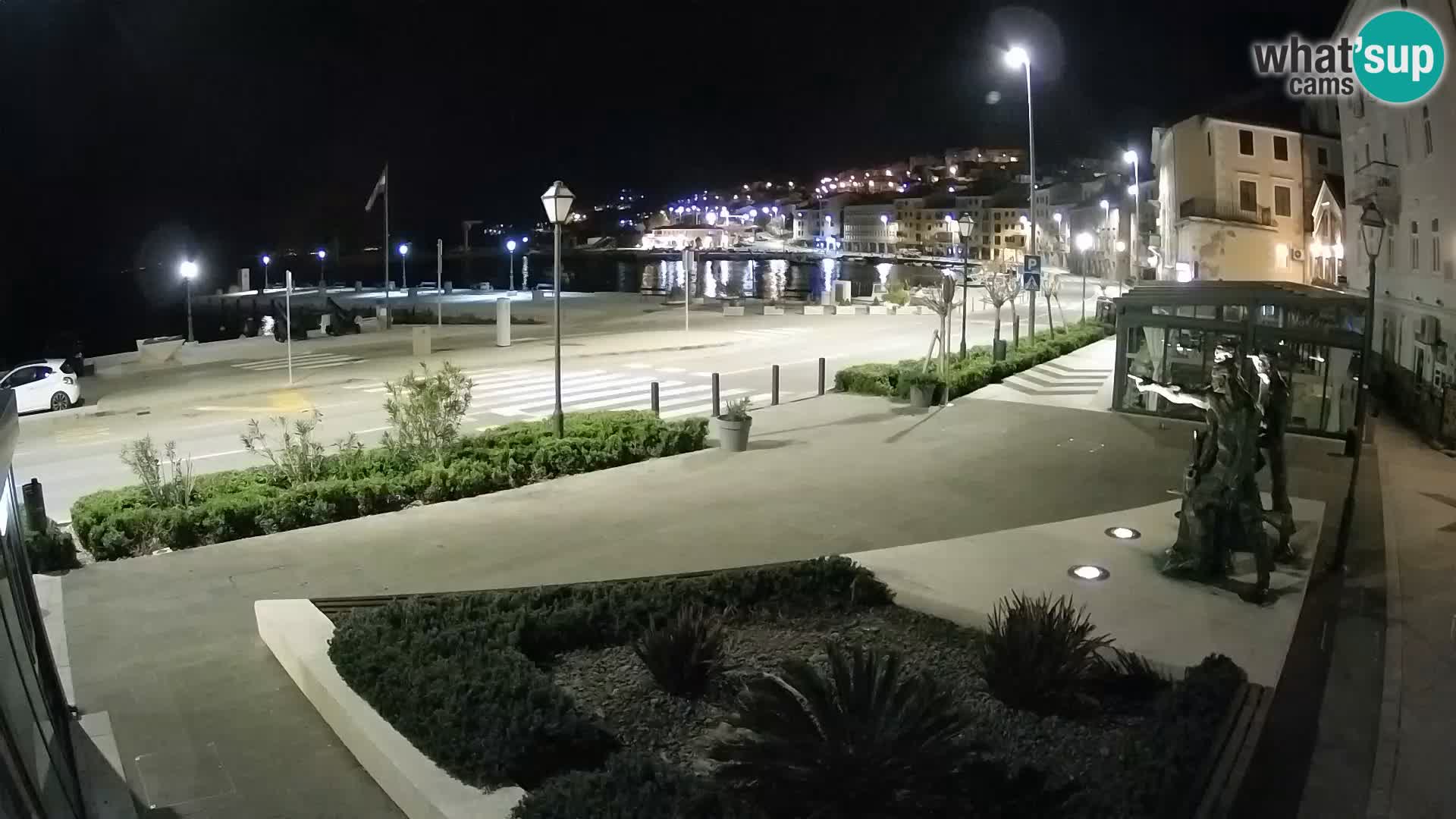 Live webcam Senj riva – seafront – Croatia