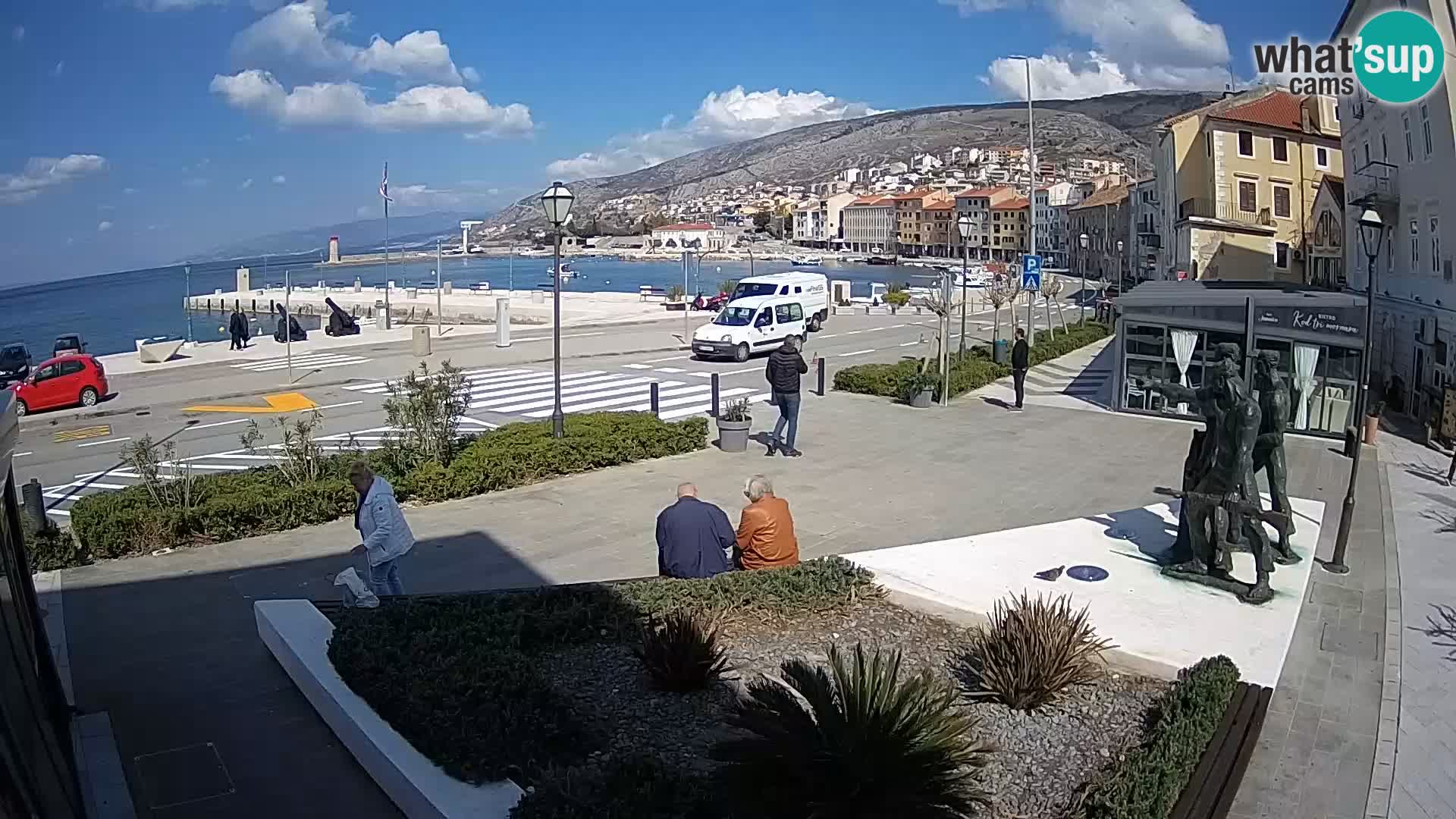 Spletna kamera v živo Senj riva – Hrvaška