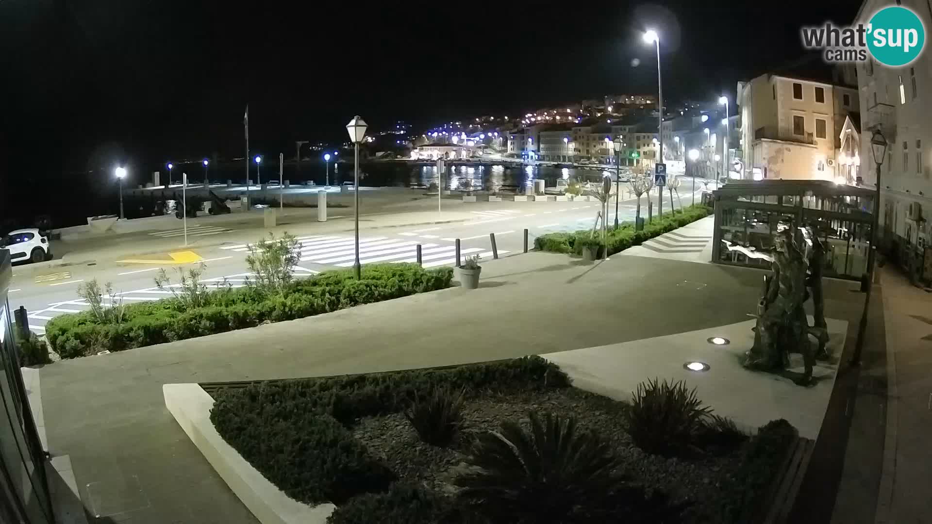 Live webcam Senj riva – seafront – Croatia
