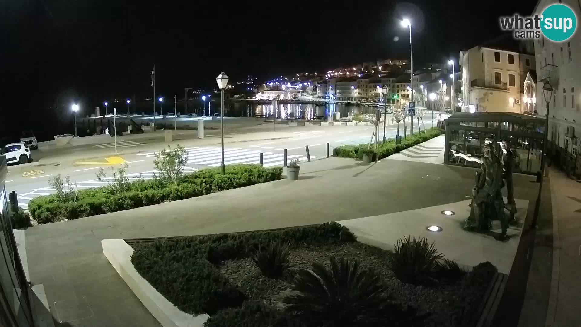 Webcam en vivo Senj riva – paseo marítimo