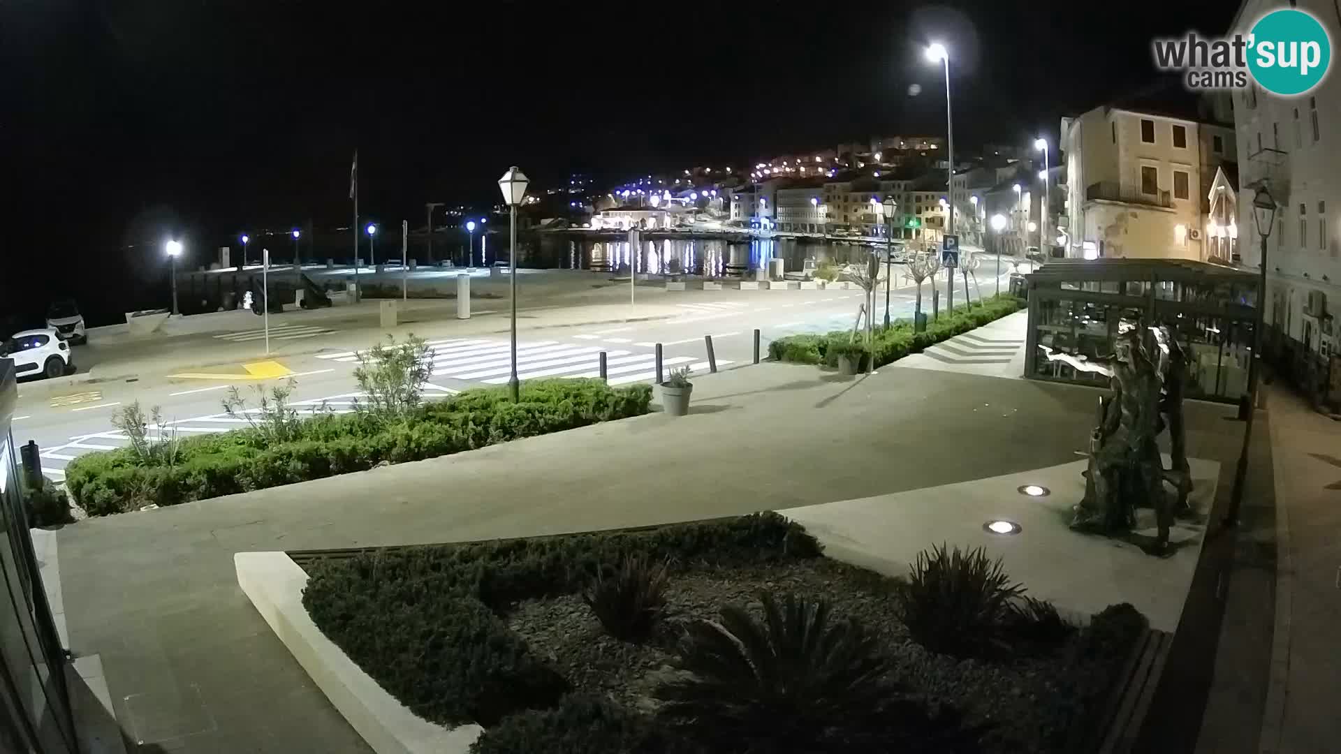 Live webcam Senj riva – seafront – Croatia