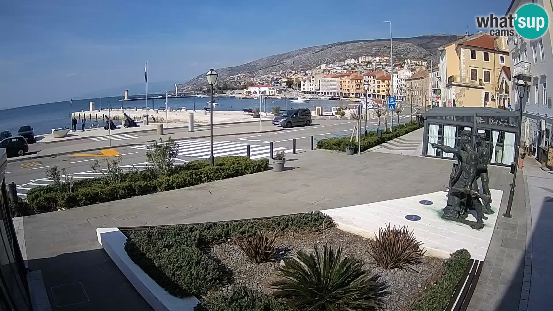 Spletna kamera v živo Senj riva – Hrvaška