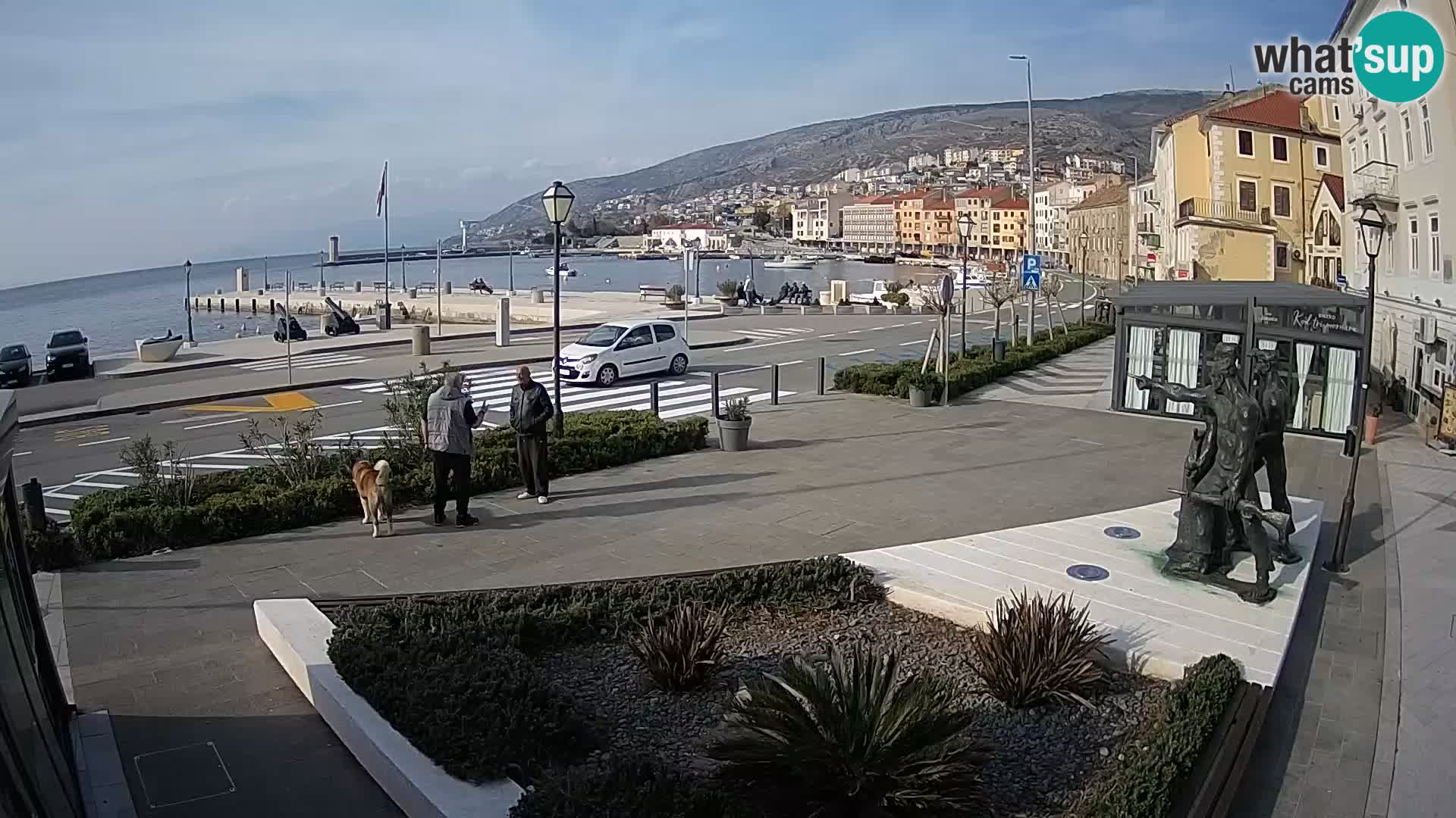 Live-Webcam Senj Riva – direkt am Meer – Kroatien