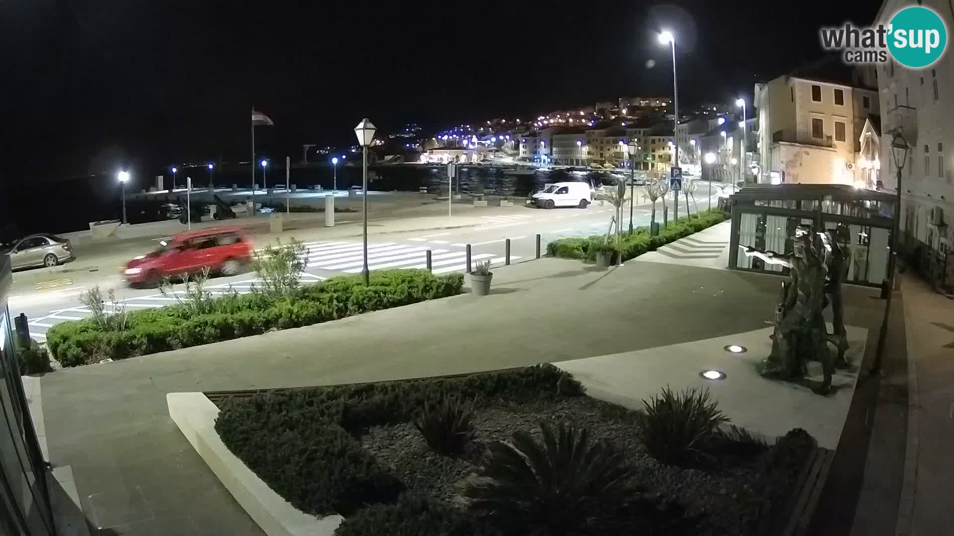 Spletna kamera v živo Senj riva – Hrvaška