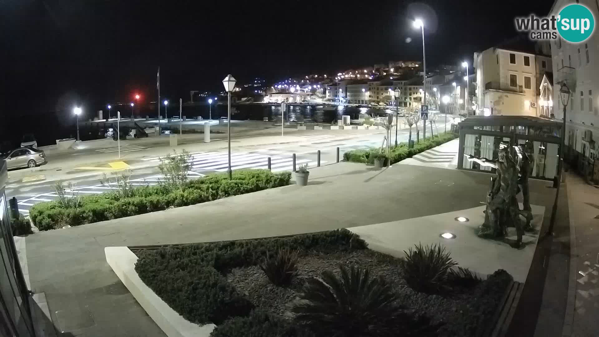 Live-Webcam Senj Riva – direkt am Meer – Kroatien