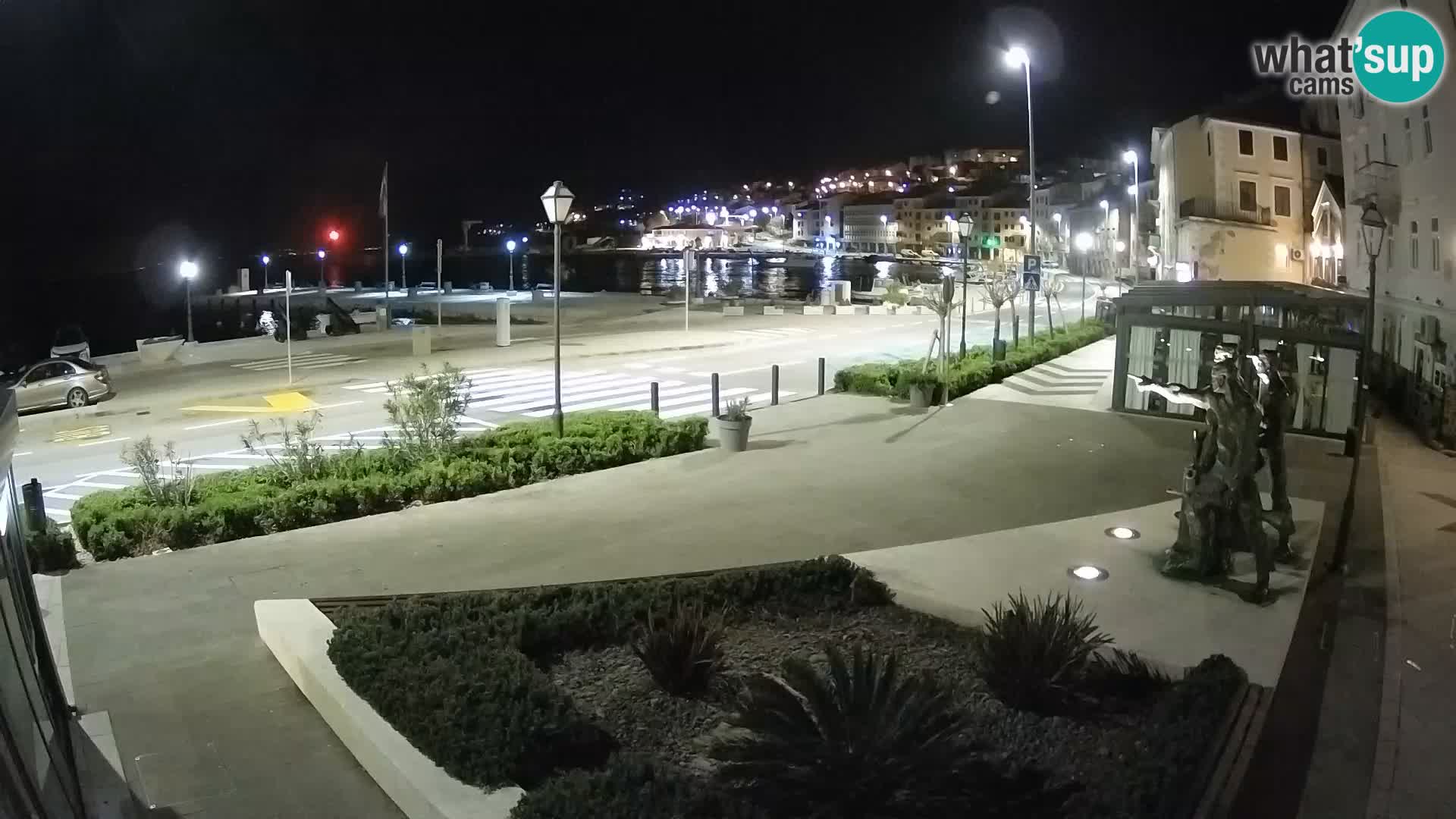 Webcam en vivo Senj riva – paseo marítimo
