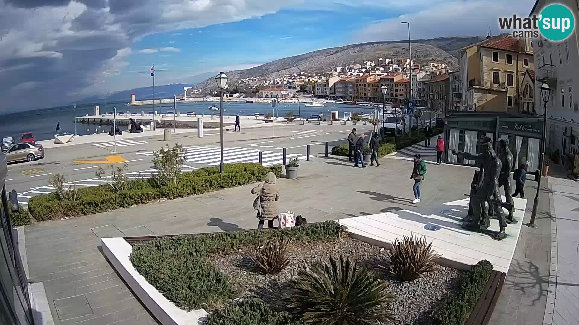 Webcam en vivo Senj riva – paseo marítimo