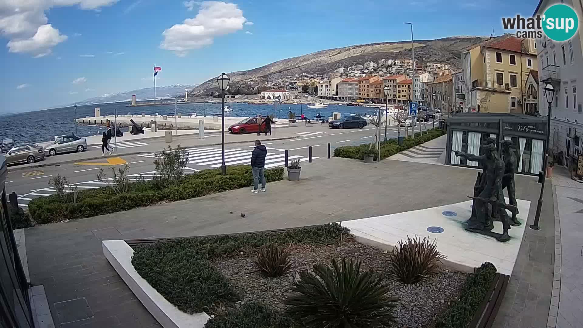 Spletna kamera v živo Senj riva – Hrvaška