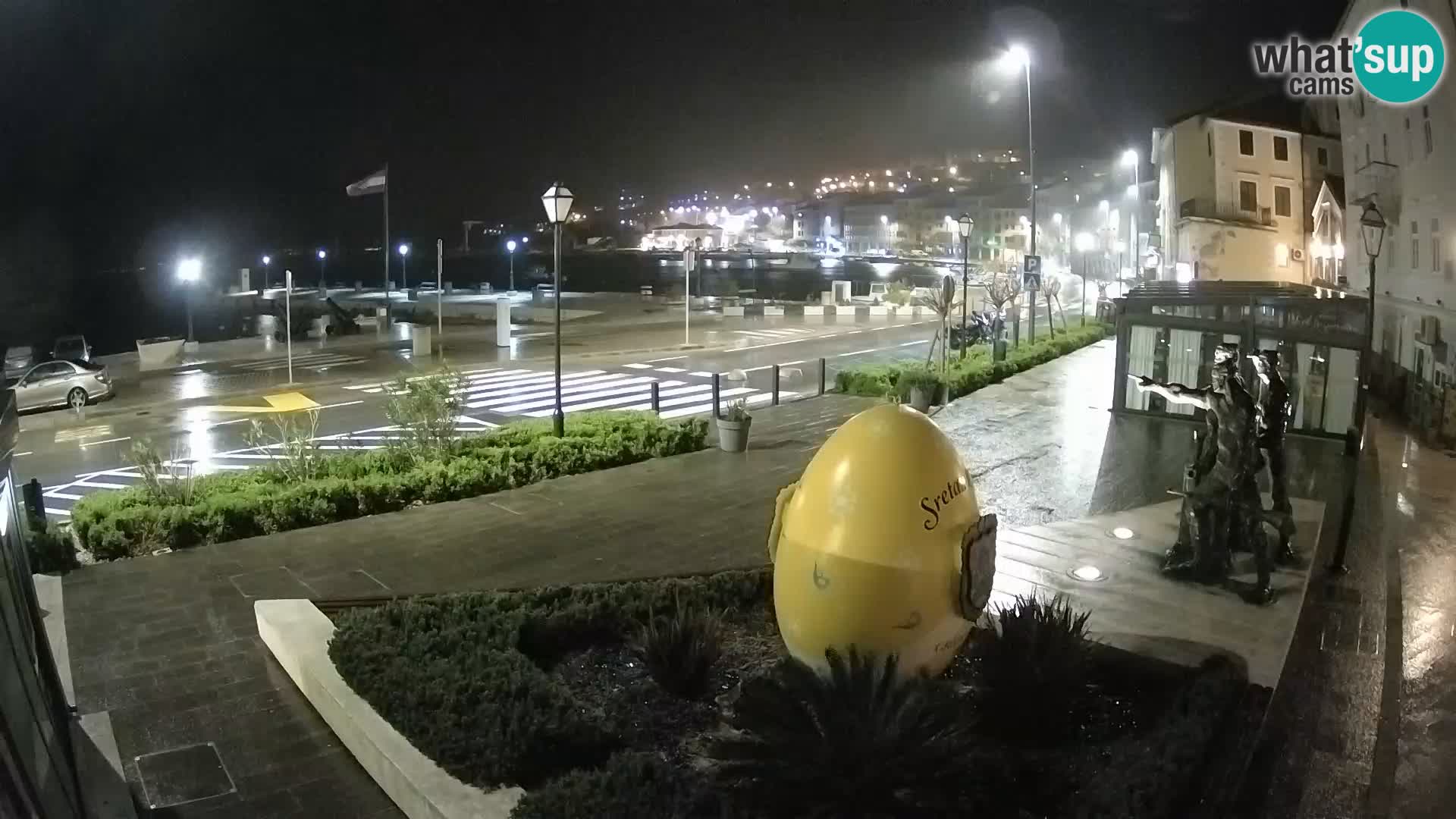 Live webcam Senj riva – fronte mare