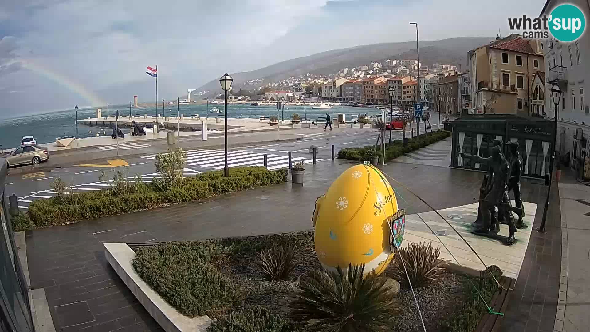 Webcam en vivo Senj riva – paseo marítimo