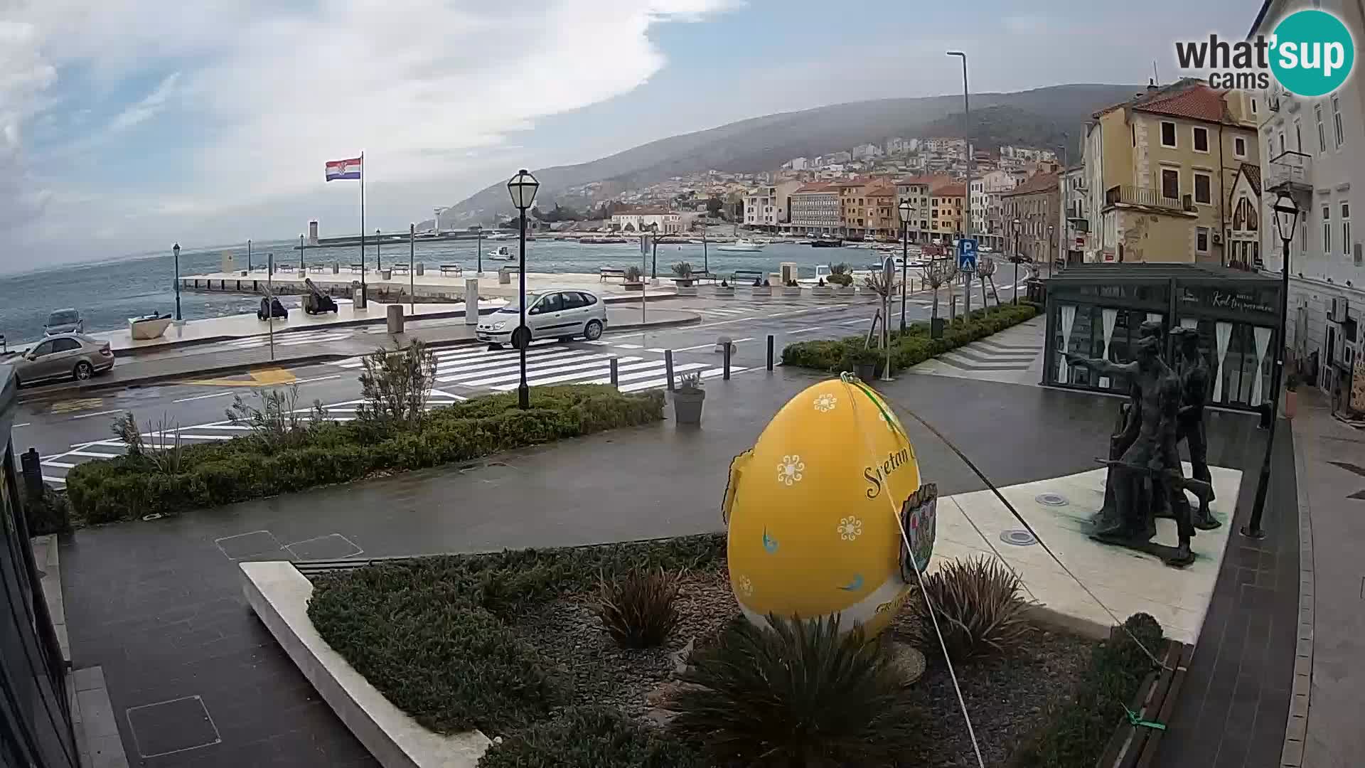 Webcam en vivo Senj riva – paseo marítimo