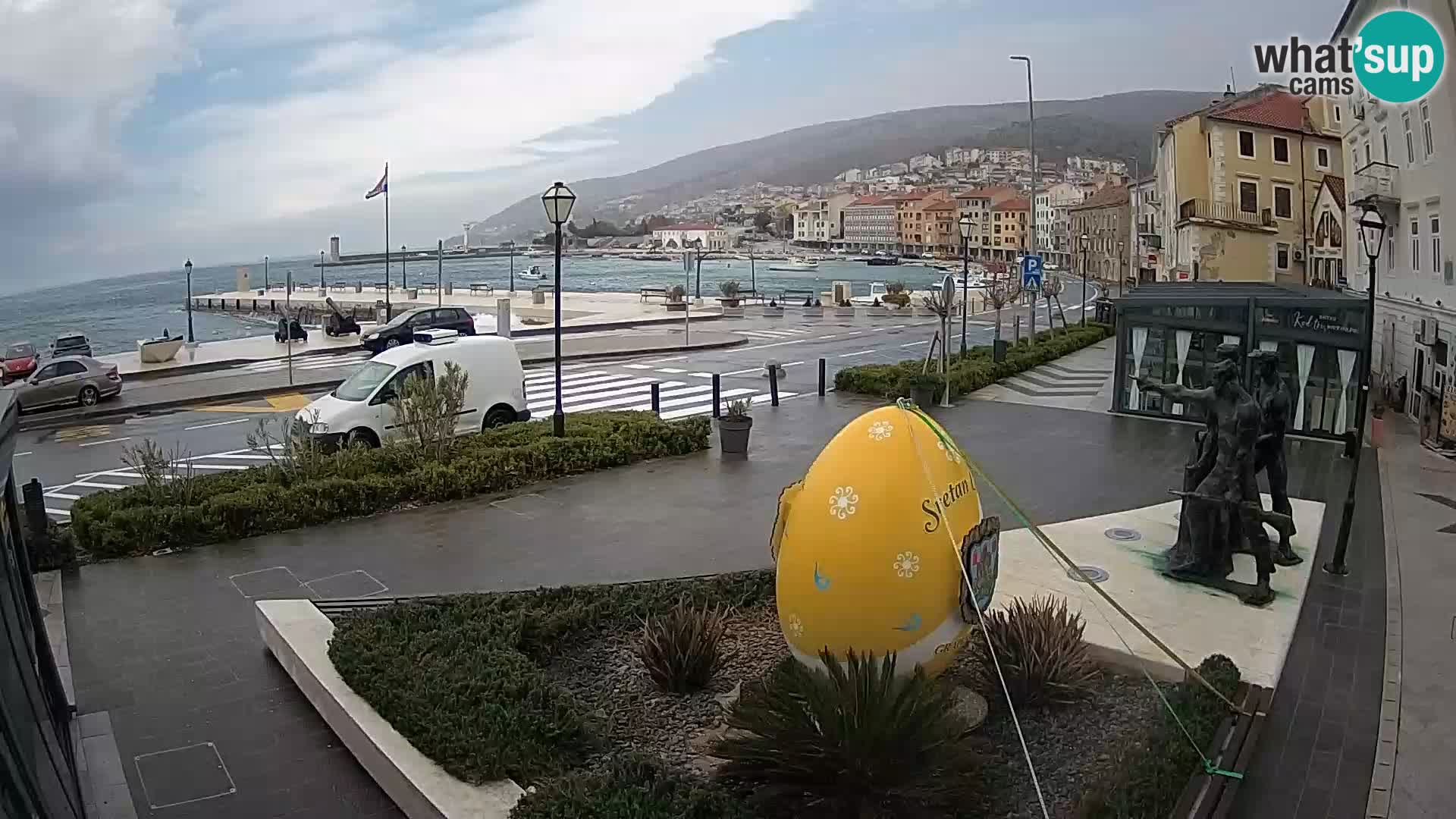 Webcam en vivo Senj riva – paseo marítimo