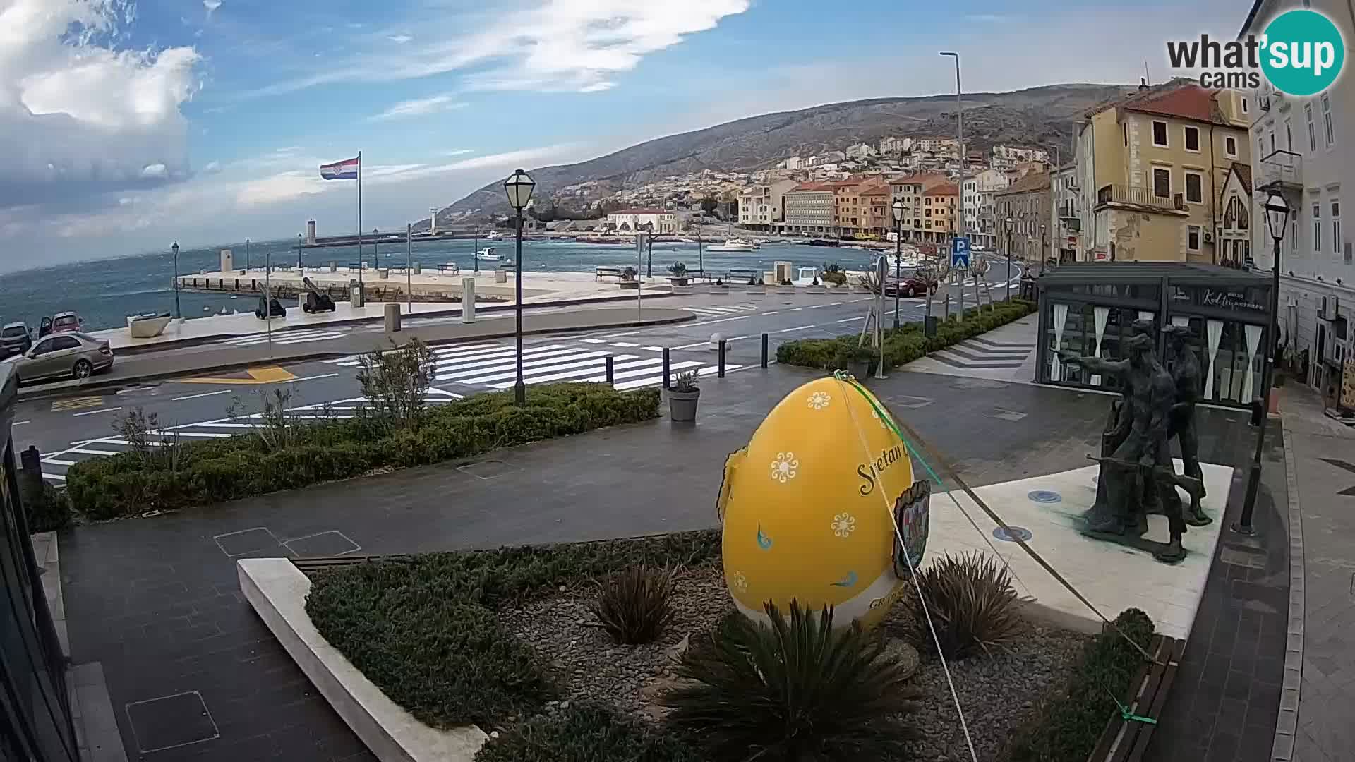 Webcam en vivo Senj riva – paseo marítimo