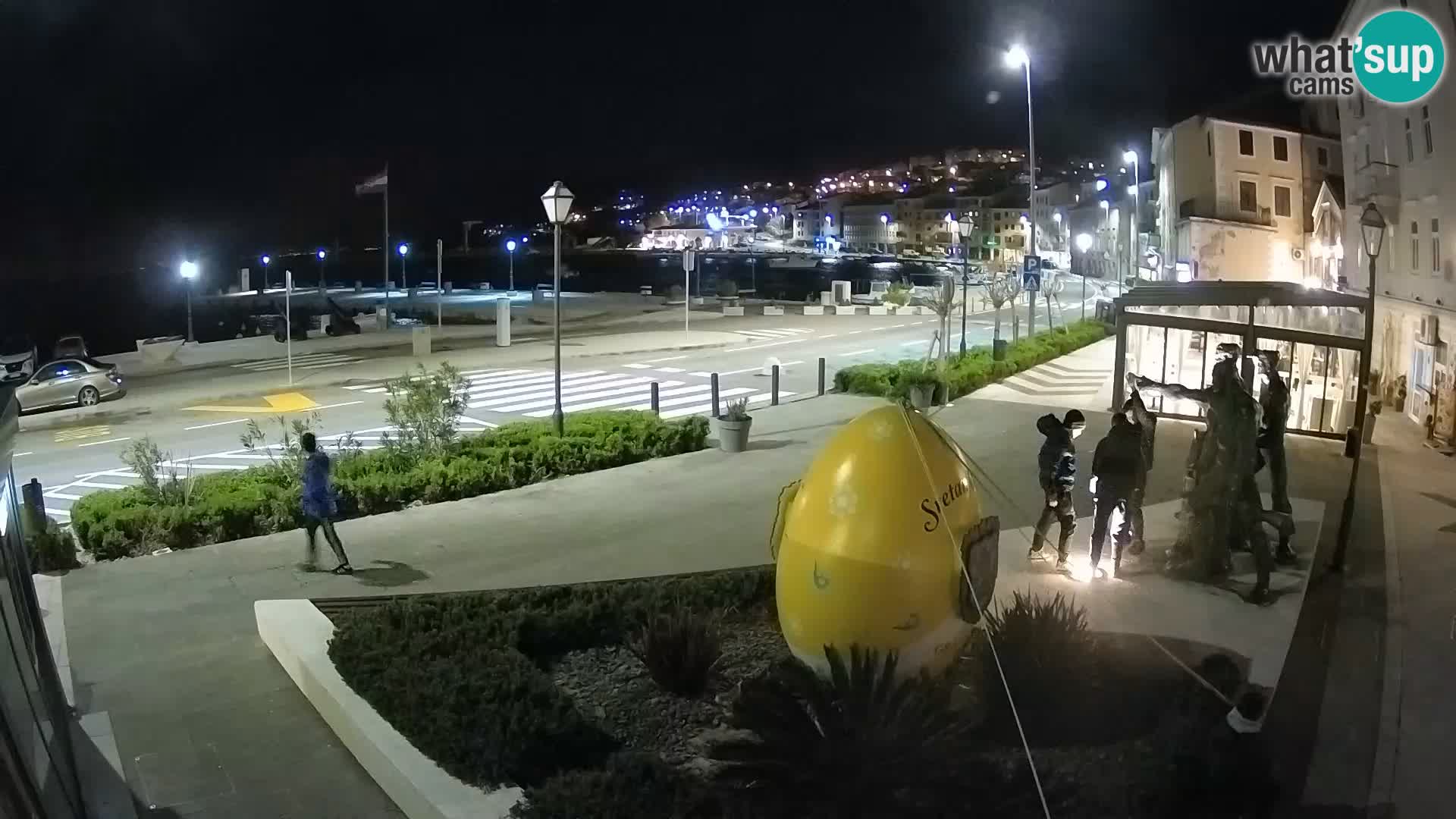 Live webcam Senj riva – seafront – Croatia