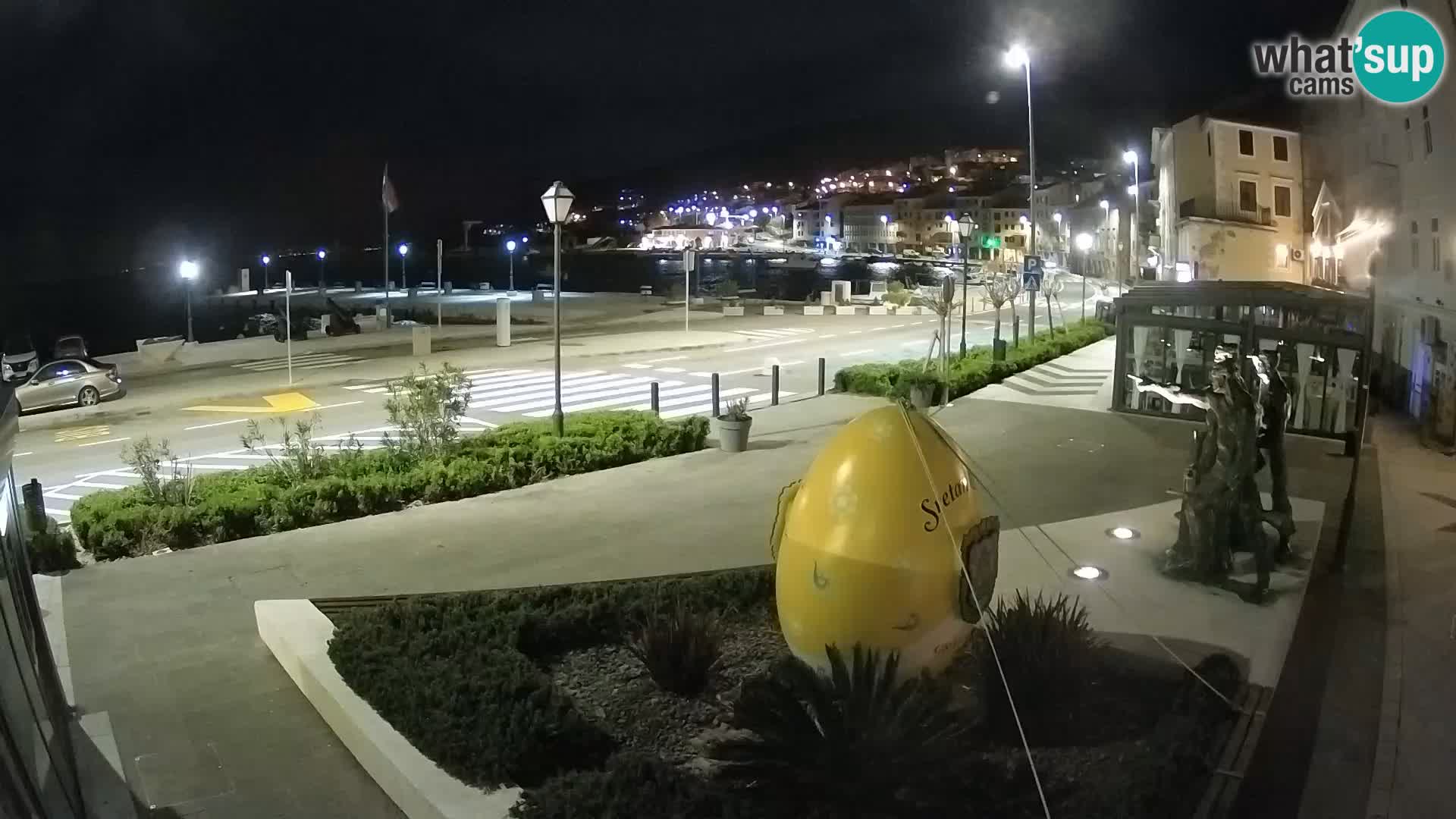 Live webcam Senj riva – seafront – Croatia