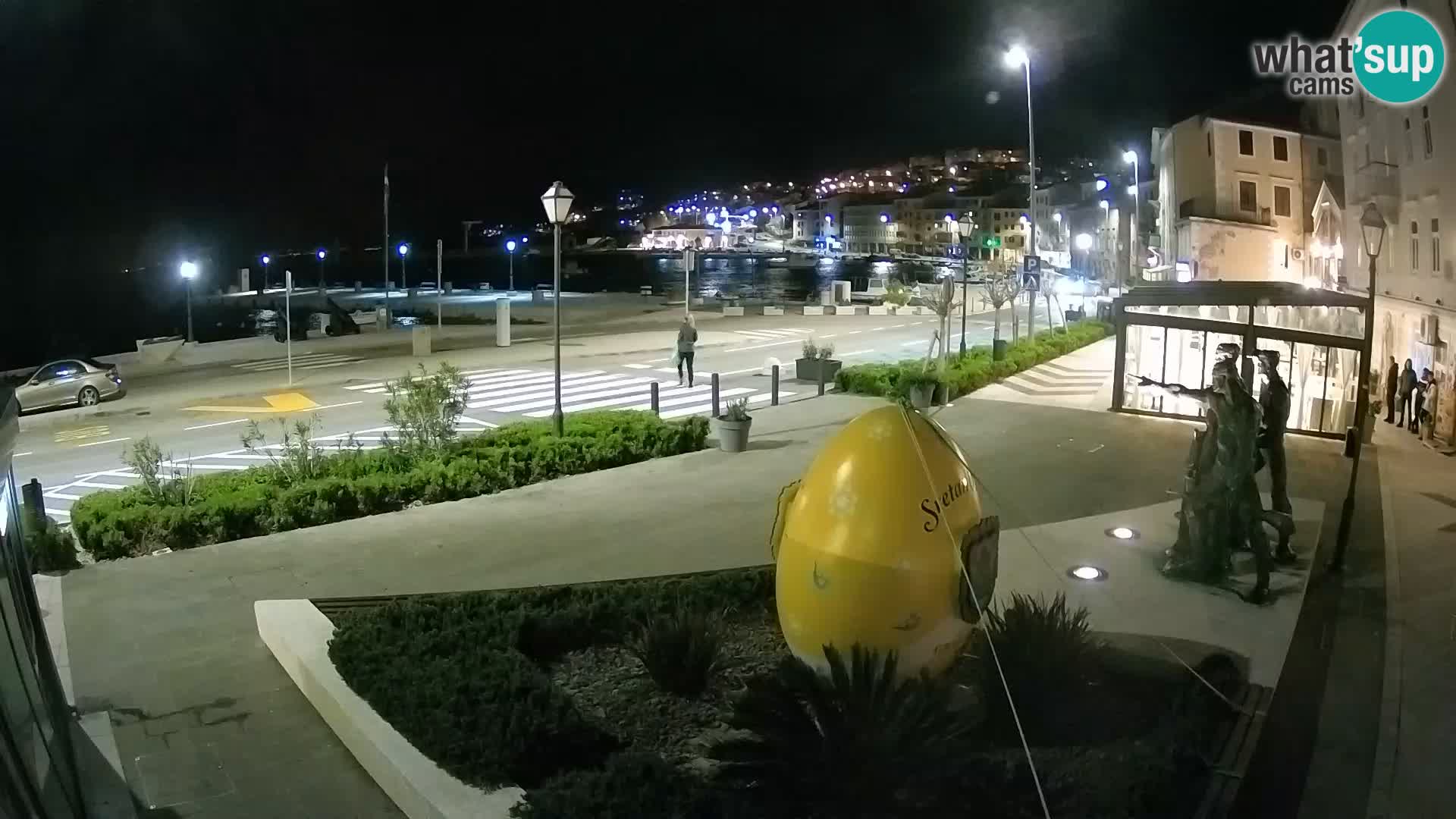 Webcam en vivo Senj riva – paseo marítimo