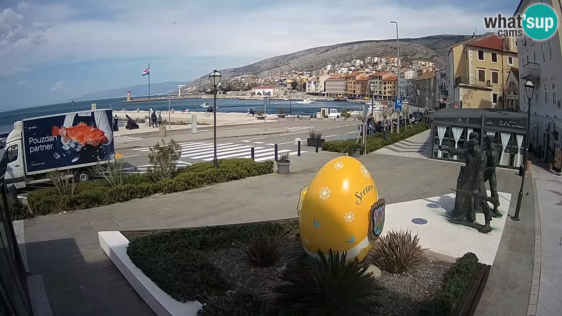 Webcam en direct Senj Riva – front de mer