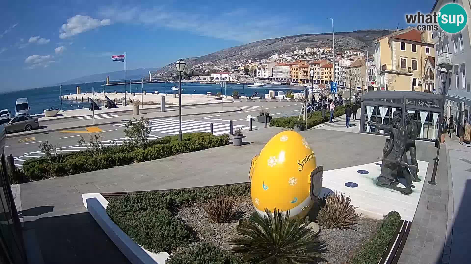 Webcam en direct Senj Riva – front de mer