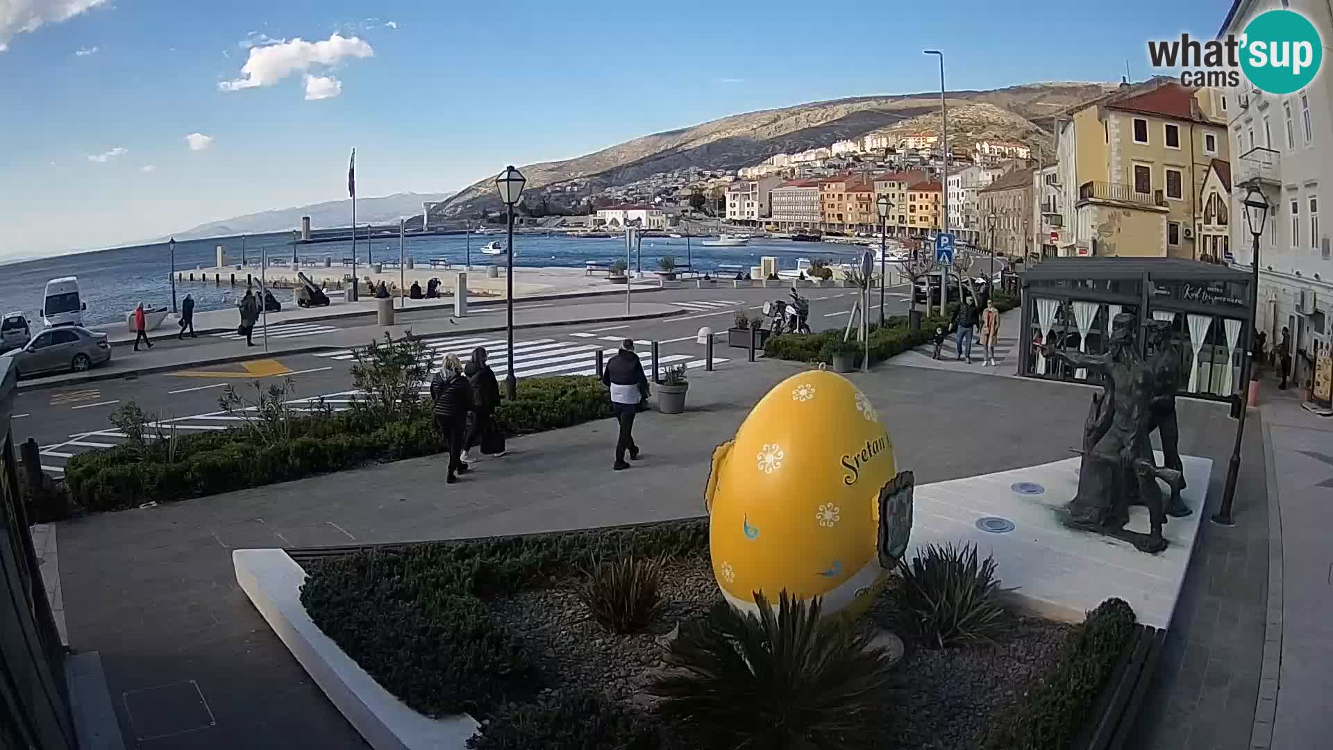 Web kamera uživo Senj riva – Hrvatska