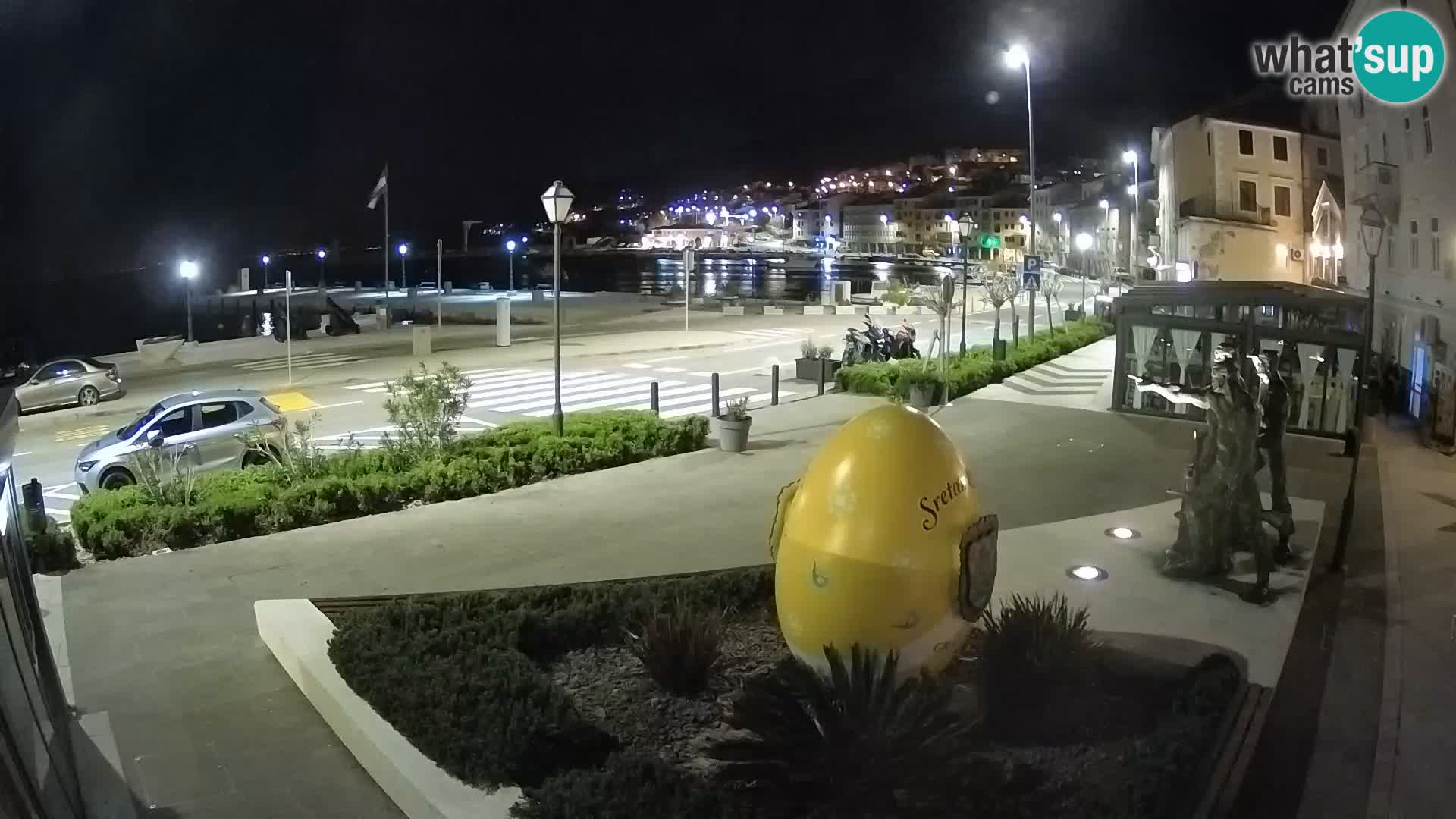 Spletna kamera v živo Senj riva – Hrvaška