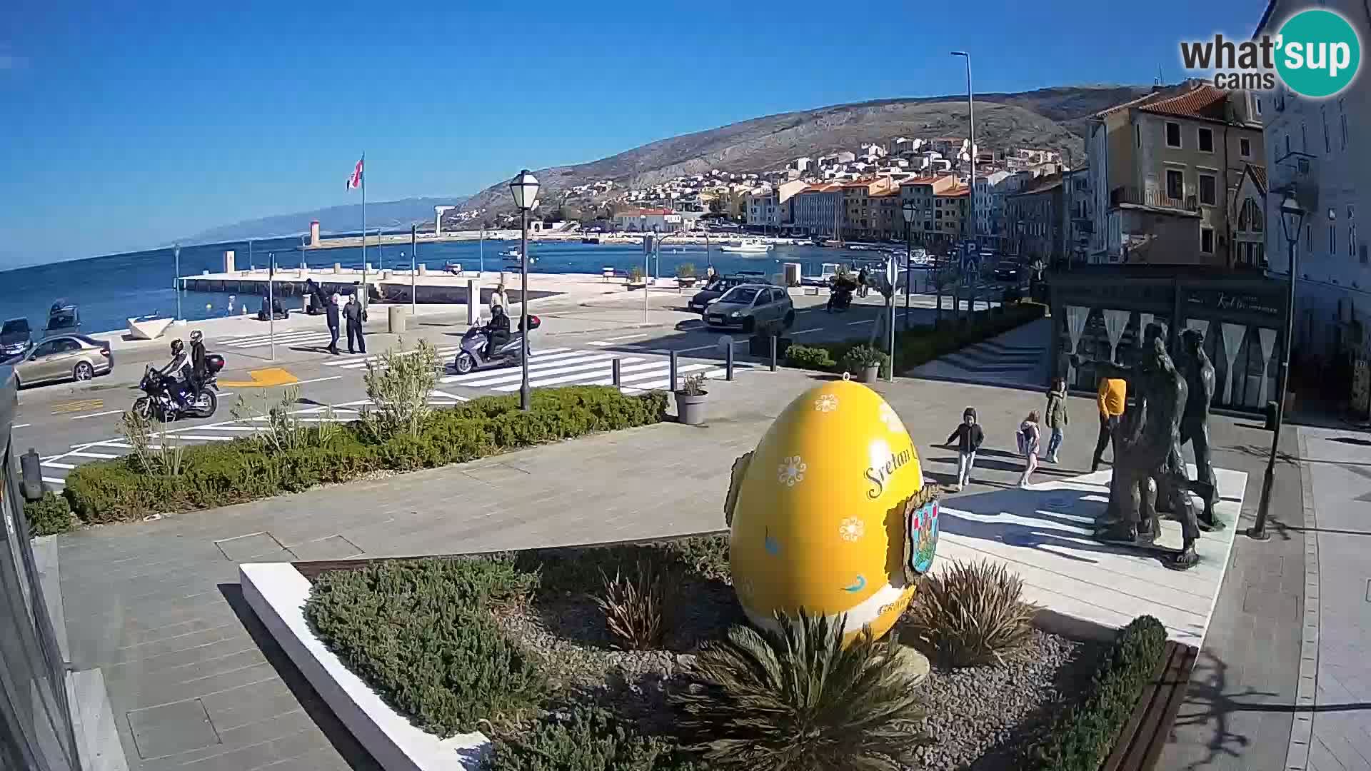 Spletna kamera v živo Senj riva – Hrvaška