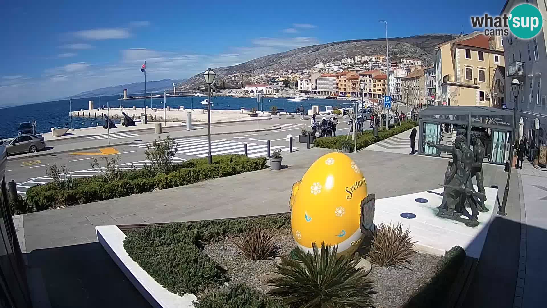 Web kamera uživo Senj riva – Hrvatska