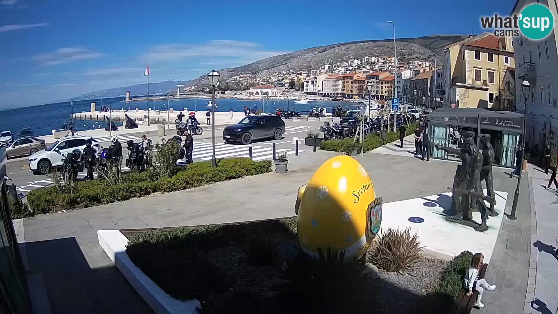 Webcam en vivo Senj riva – paseo marítimo